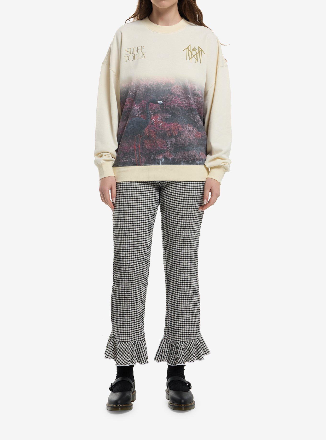 Sleep Token Even In Arcadia Flamingo Sweatshirt, , hi-res