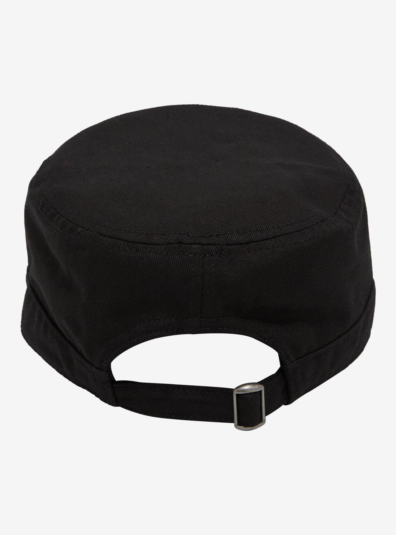 Skull Pink Star Cadet Hat, , alternate