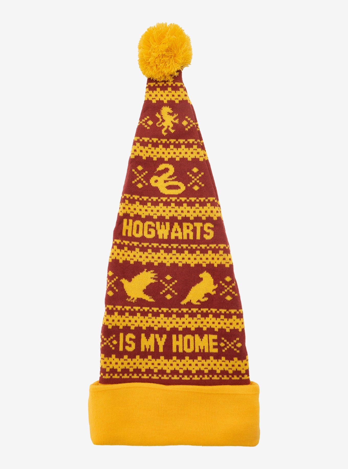 Harry Potter Hogwarts Fair Isle Santa Hat, , hi-res