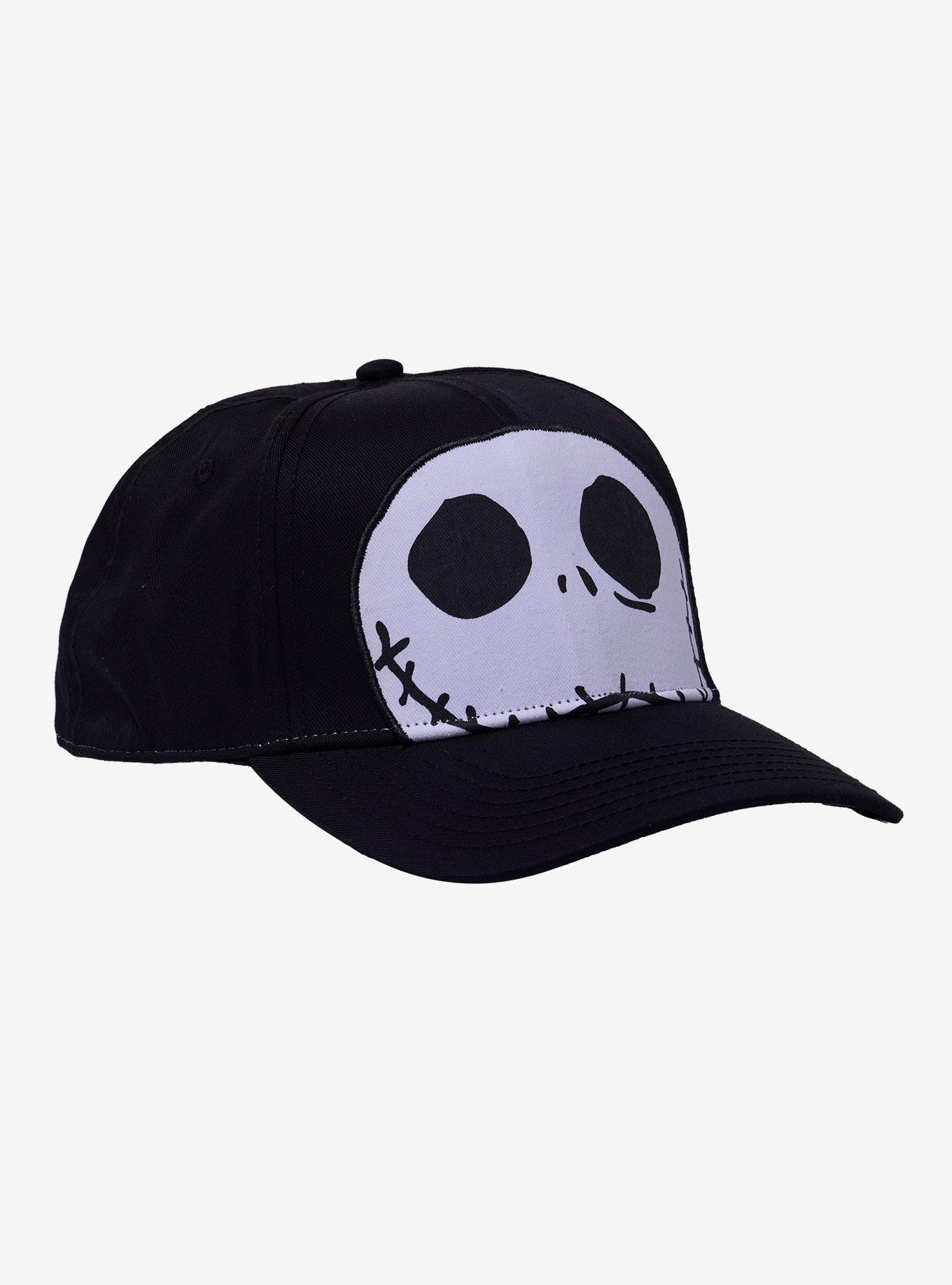 The Nightmare Before Christmas Jack Face Snapback Hat, , hi-res