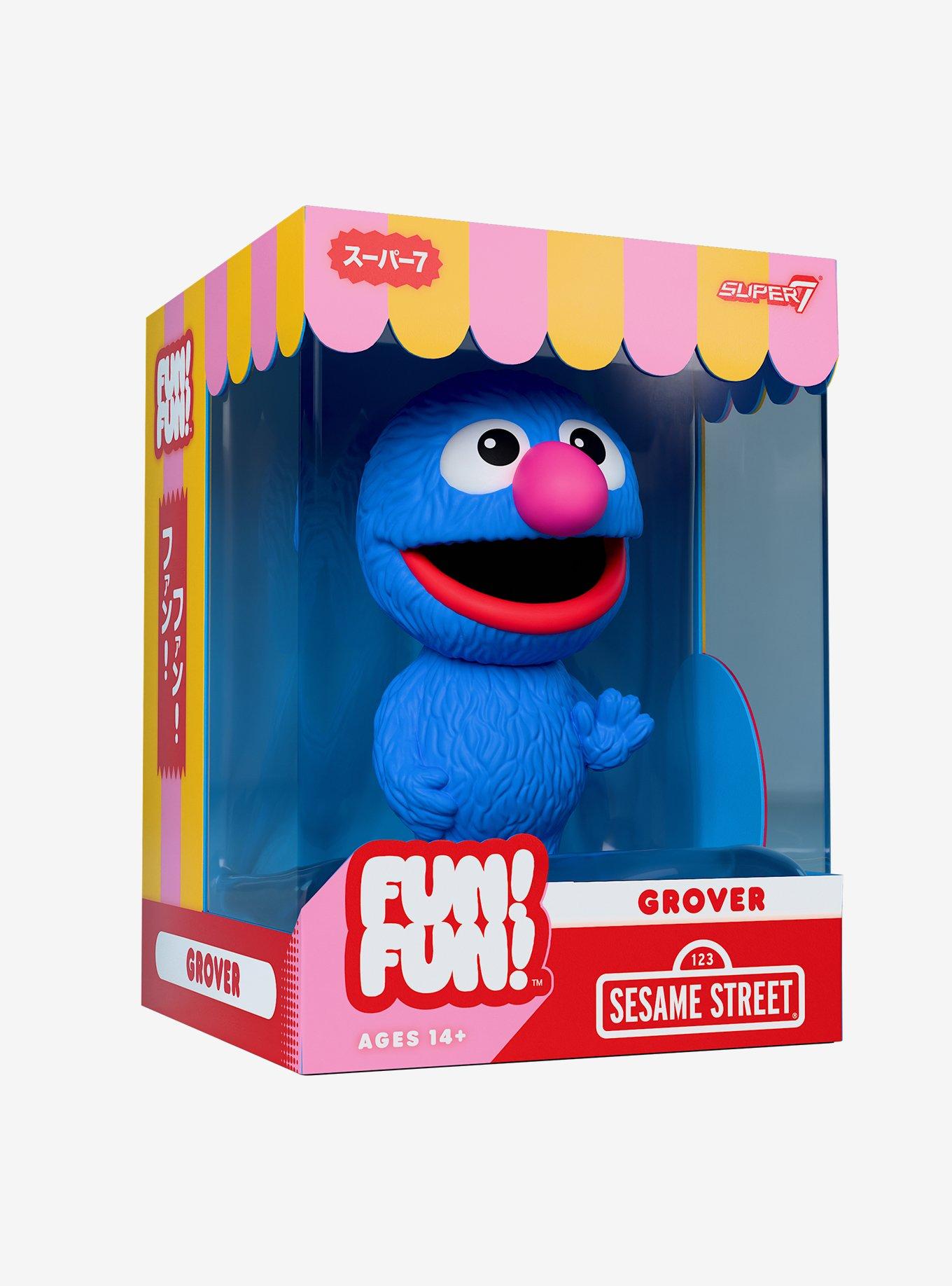 Super7 Sesame Street Fun! Fun! Grover Vinyl Figure, , alternate
