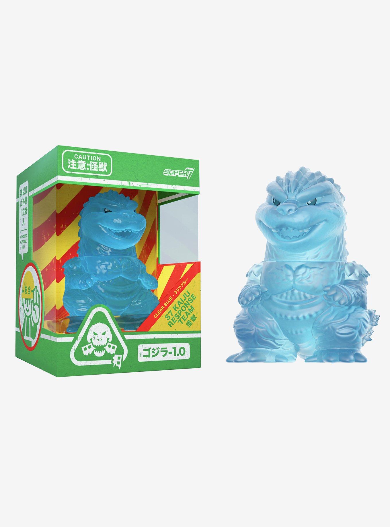Super7 Godzilla Fun! Fun! Minus One Godzilla (Clear Blue) Vinyl Figure, , hi-res