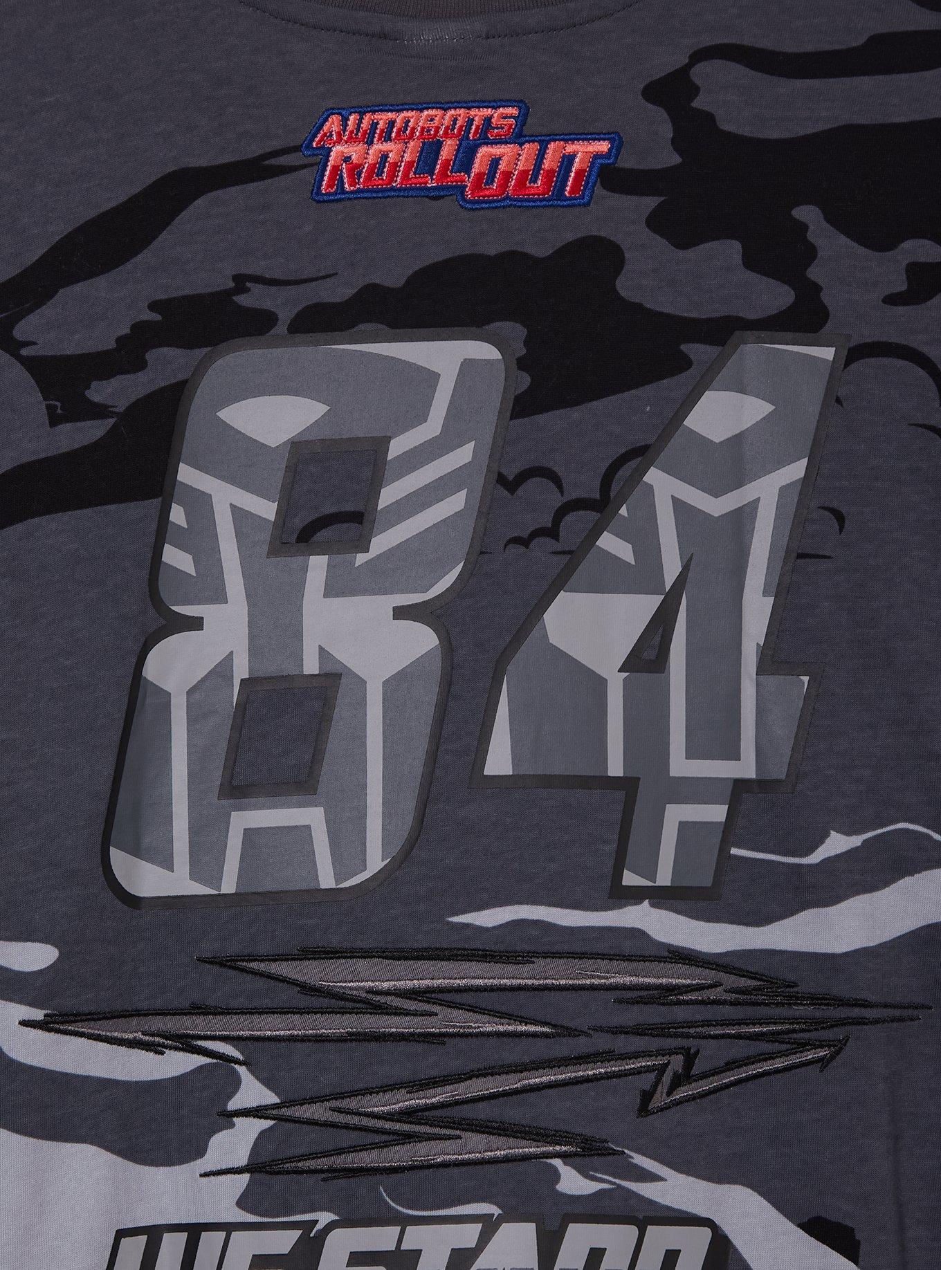 Transformers Autobots Layered Long Sleeve T-Shirt - BoxLunch Exclusive, BLACK, alternate