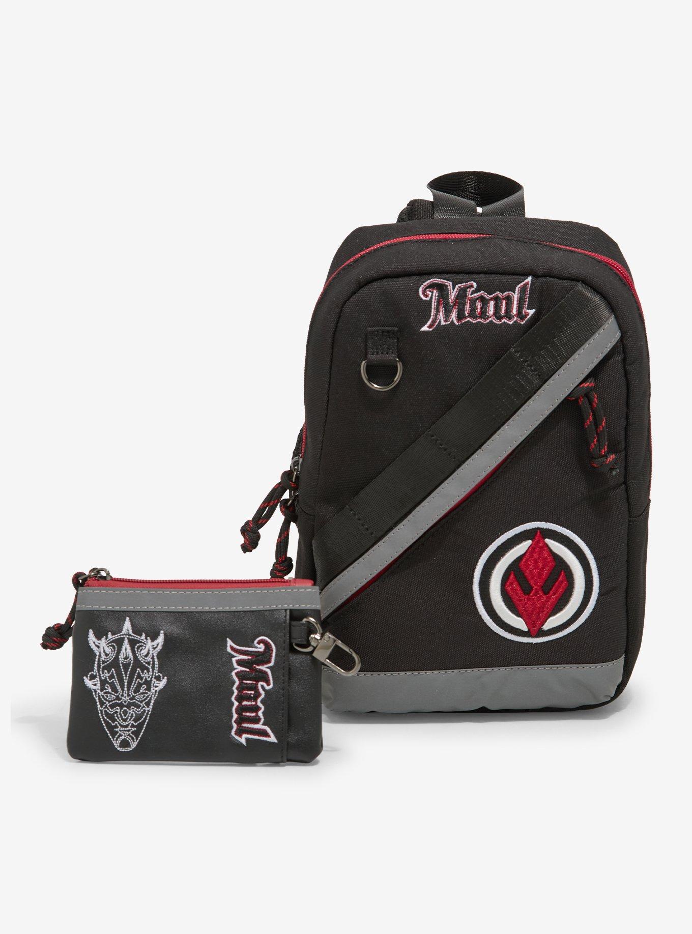 Star Wars Darth Maul Crossbody Sling Bag - BoxLunch Exclusive, , alternate