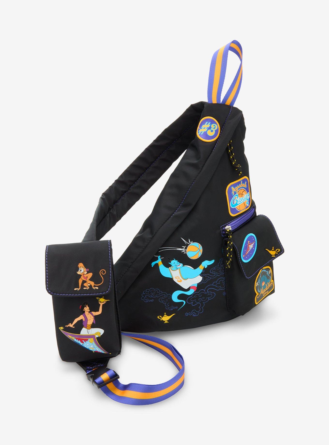 Disney Aladdin Genie Icons Sling Bag &mdash;BoxLunch Exclusive, , hi-res