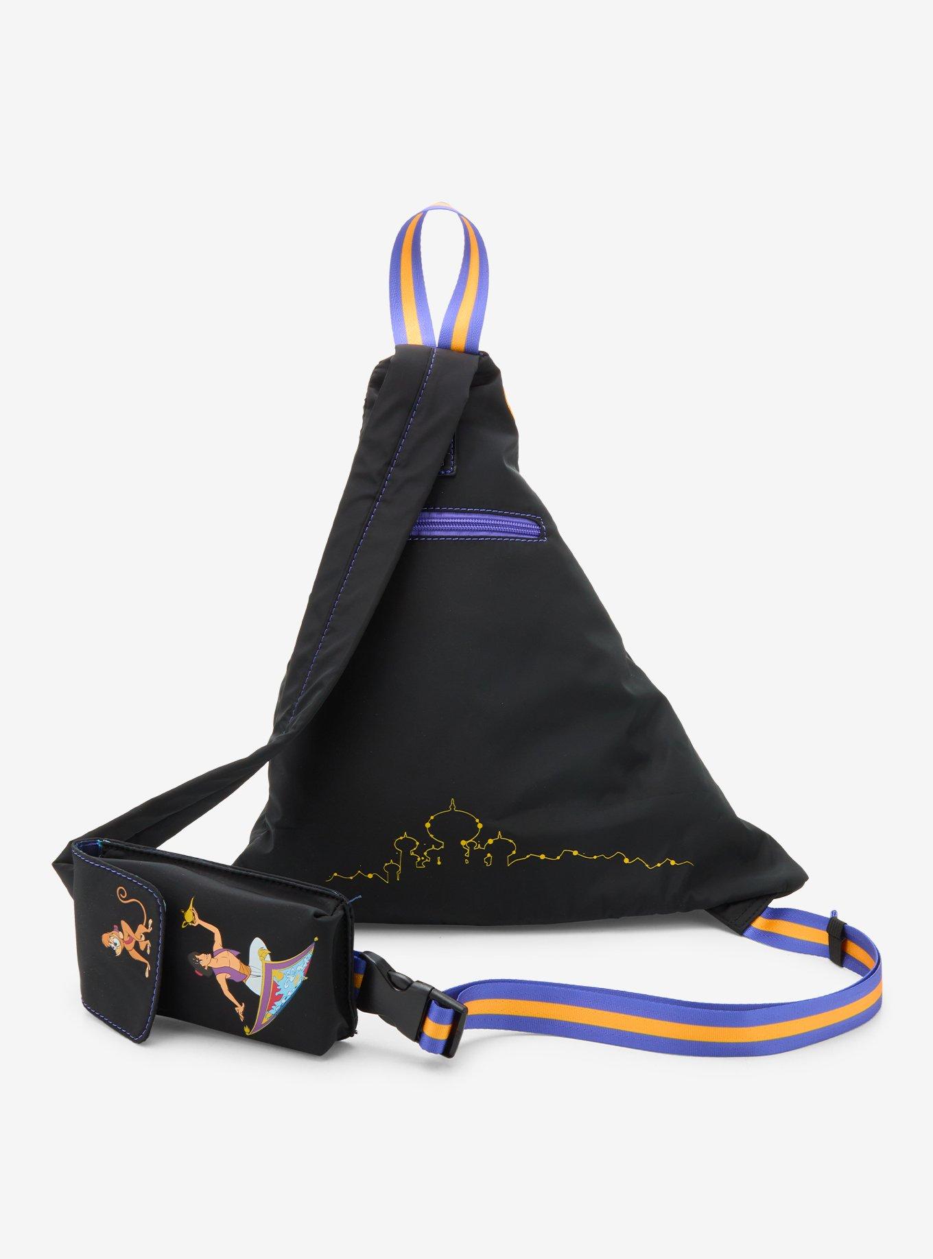 Disney Aladdin Genie Icons Sling Bag &mdash;BoxLunch Exclusive, , alternate