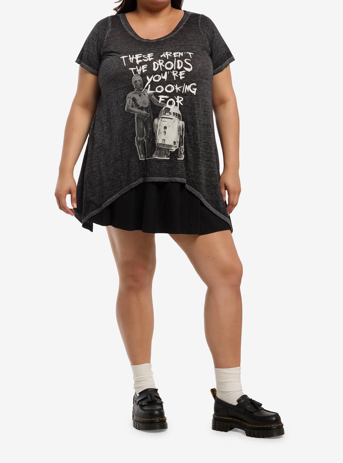 Her Universe Star Wars Droids Shark Bite T-Shirt Plus Size, , hi-res