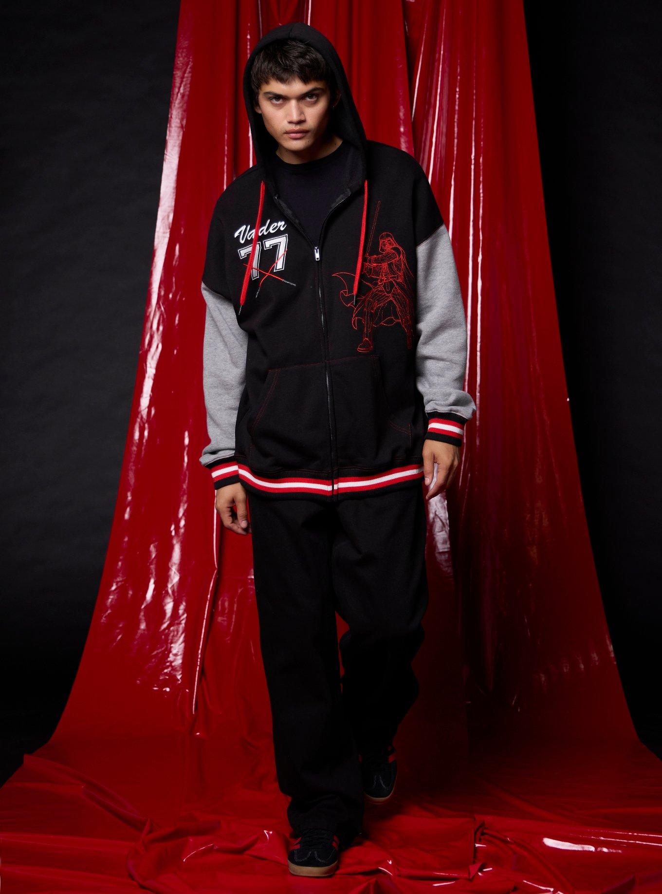 Our Universe Star Wars Darth Vader Varsity Hoodie, , hi-res