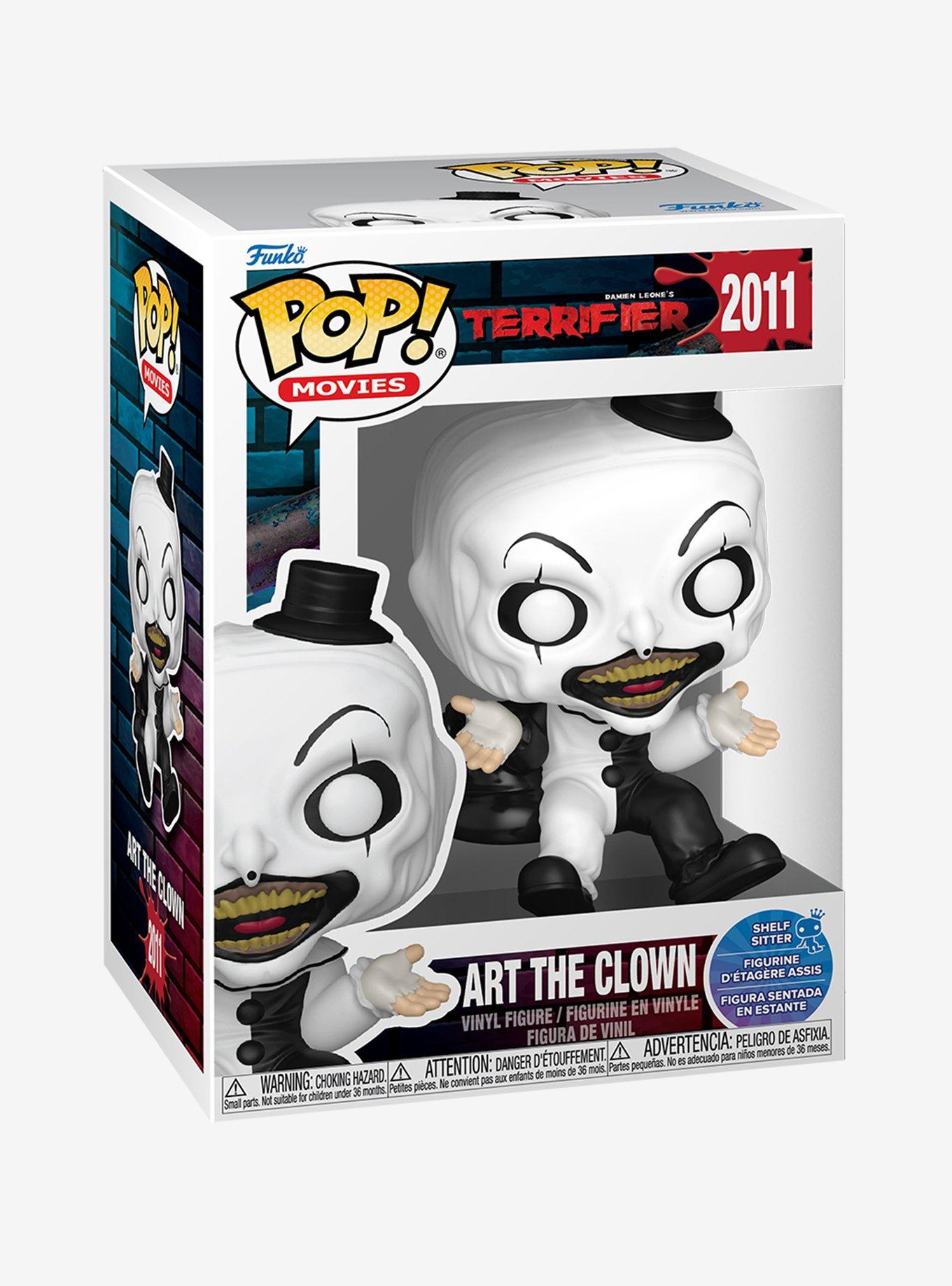 Funko Pop! Movies Terrifier Art The Clown Shelf Sitter Vinyl Figure, , hi-res