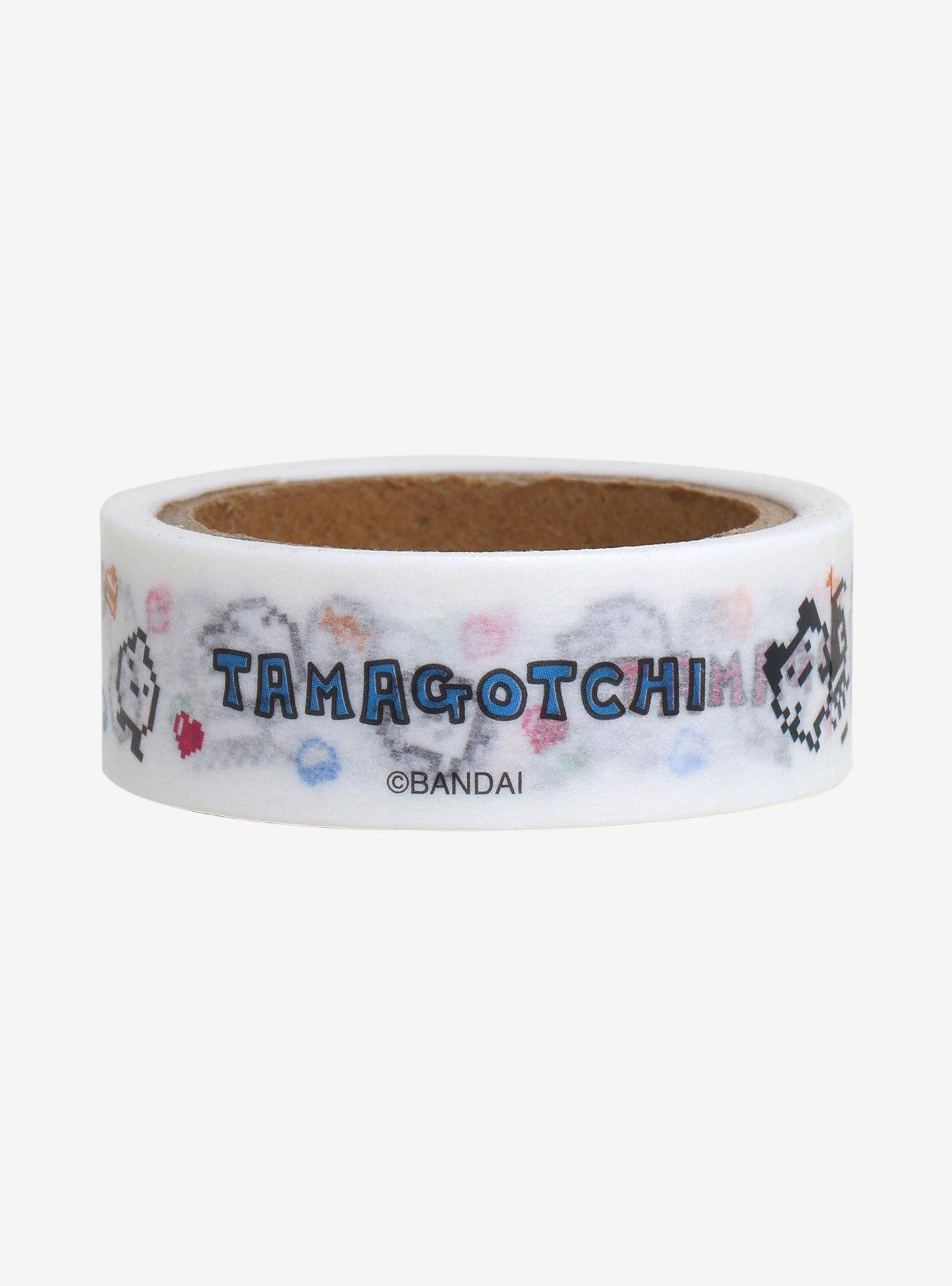 Tamagotchi Characters White Masking Tape, , hi-res
