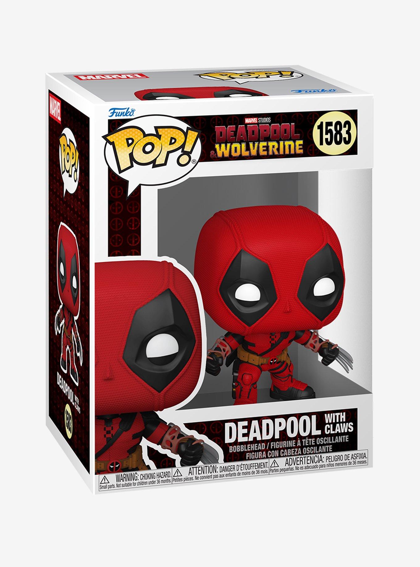 Funko Pop! Marvel Deadpool & Wolverine Deadpool with Claws Vinyl Bobblehead, , hi-res