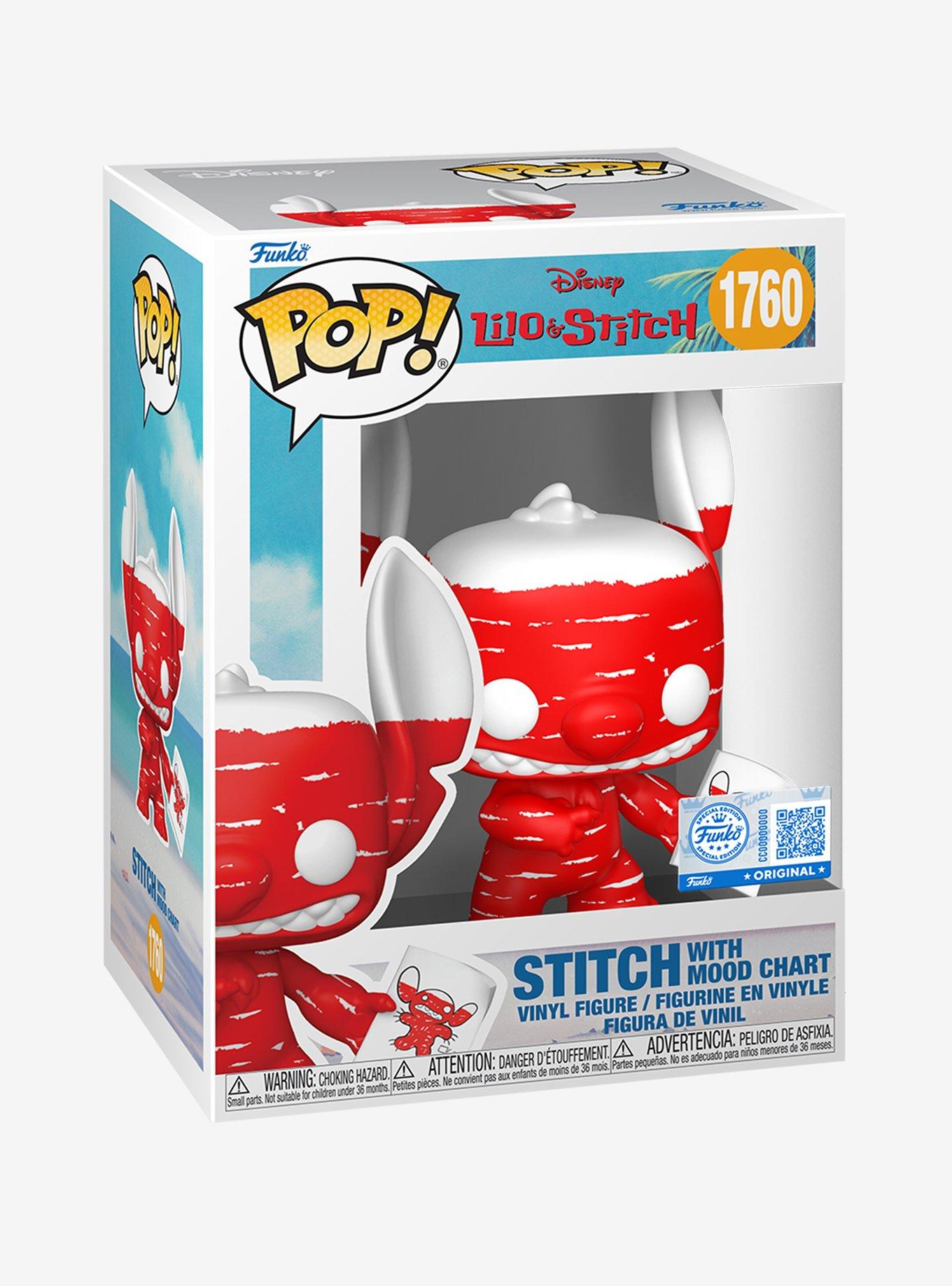 Funko Pop! Disney Lilo & Stitch Stitch with Mood Chart Vinyl Figure, , hi-res