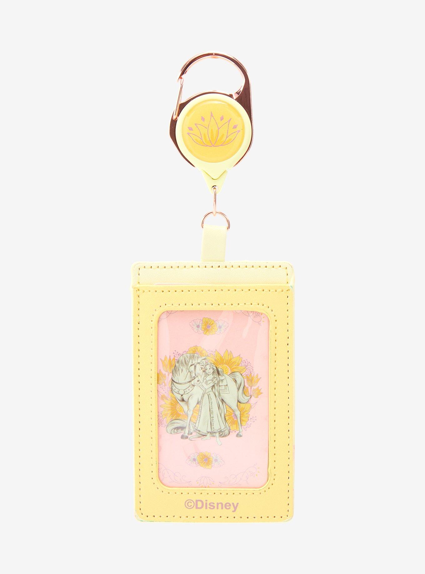 Disney Tangled Rapunzel & Maximus Floral Retractable Lanyard - BoxLunch Exclusive, , hi-res