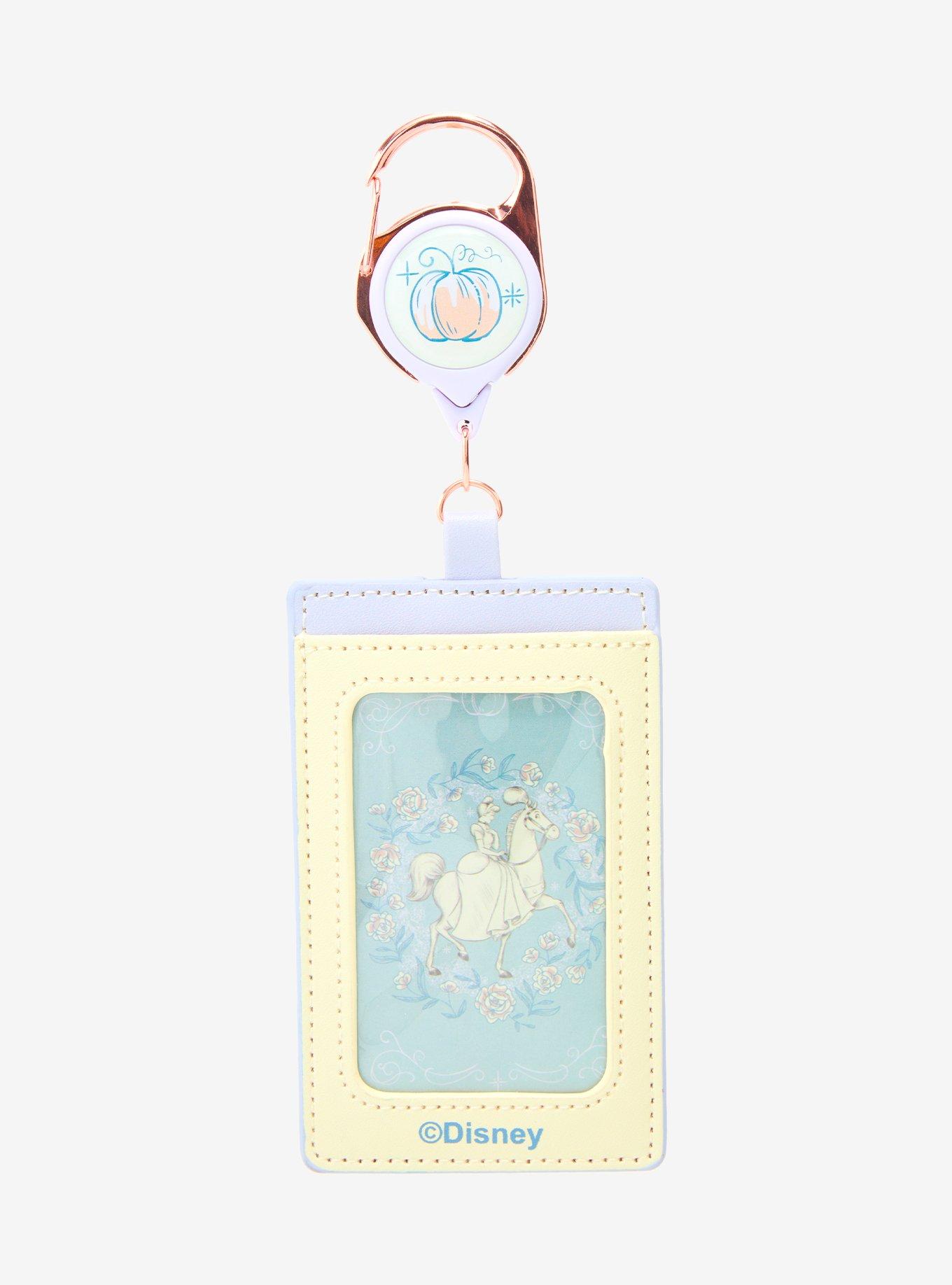 Disney Cinderella Carriage Horse Floral Retractable Lanyard - BoxLunch Exclusive, , hi-res