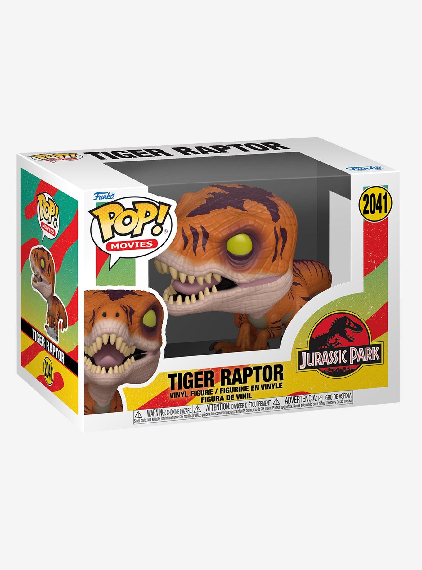 Funko Pop! Movies Jurassic Park Tiger Raptor Vinyl Figure, , hi-res
