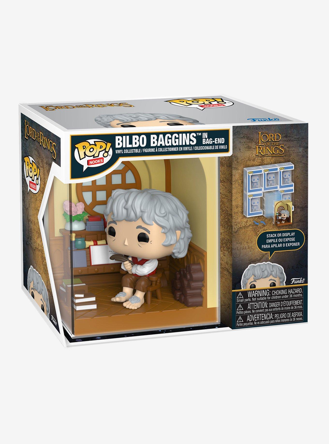 Funko Pop! Nooks The Lord of The Rings Bilbo Baggins in Bag-End Vinyl Figure, , hi-res