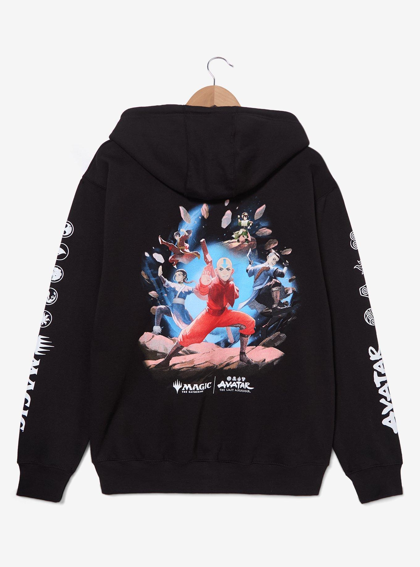 Magic: The Gathering x Avatar: Last Airbender Characters Zippered Hoodie - BoxLunch Exclusive