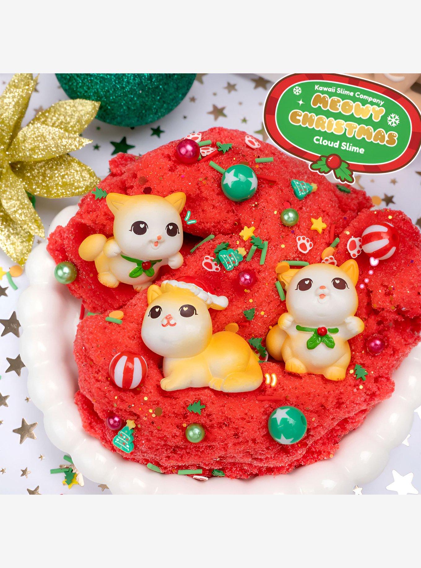 Kawaii Slime Company Meowy Christmas Slime, , hi-res
