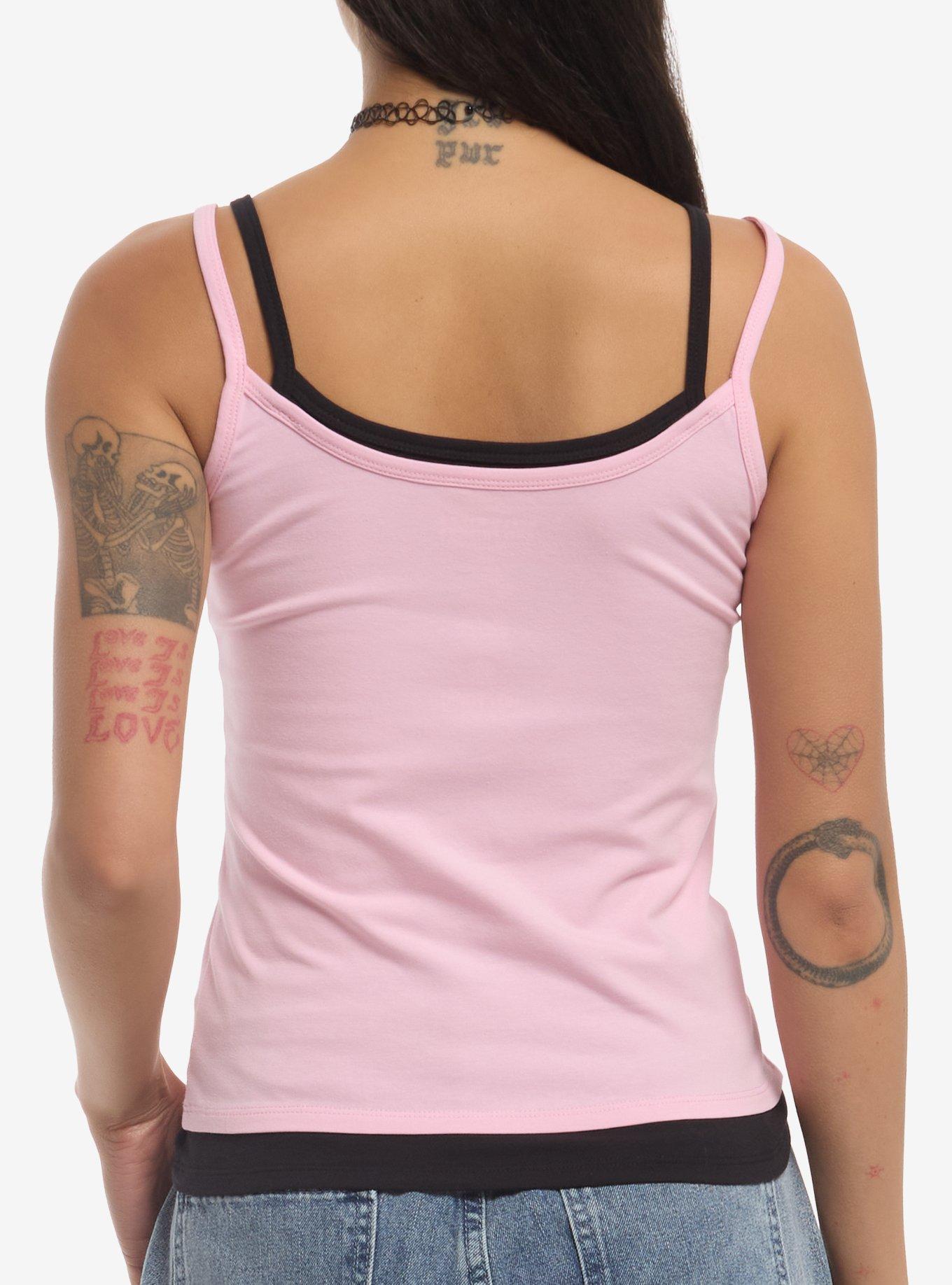 Hello Kitty Matsuri Double Layer Girls Cami, MULTI, alternate
