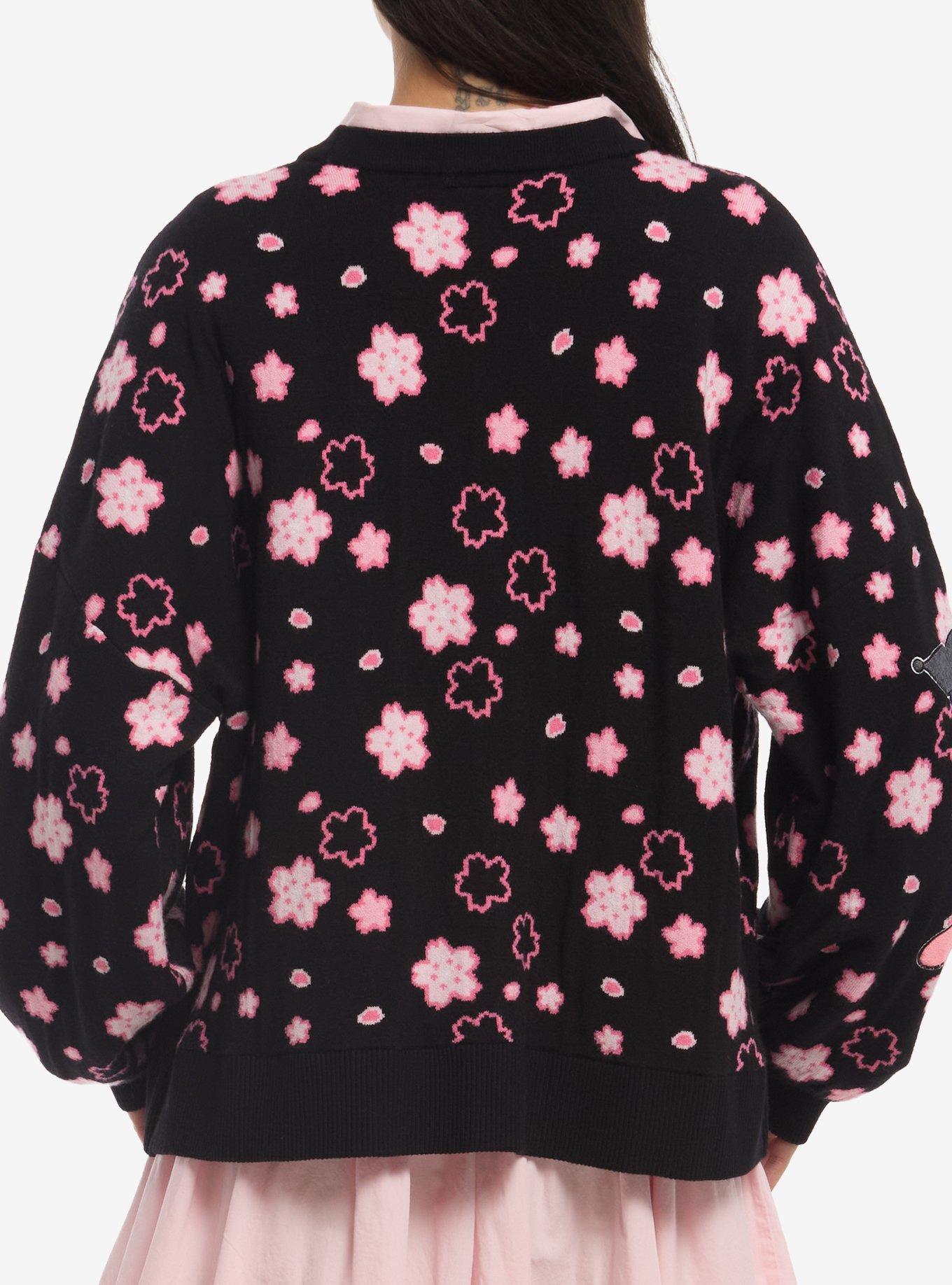 Hello Kitty And Friends Cherry Blossom Girls Cardigan, MULTI, alternate