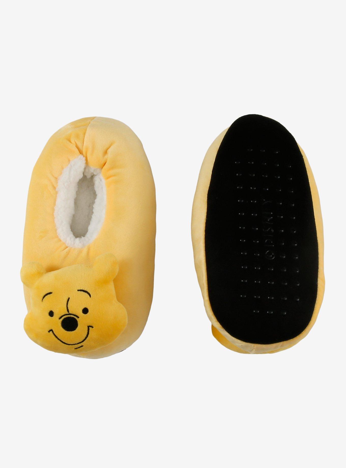 Disney Winnie The Pooh Figural Plush Slippers, , hi-res