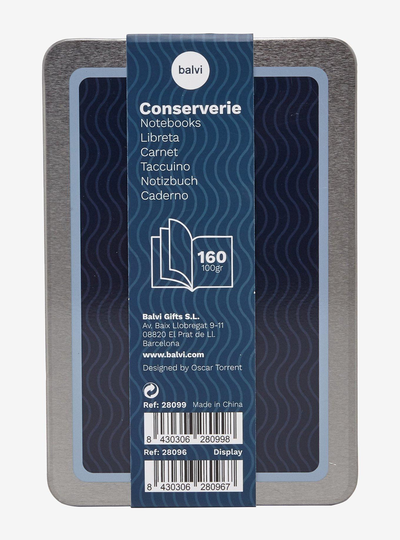 Tuna Can Tin Notebook, , hi-res