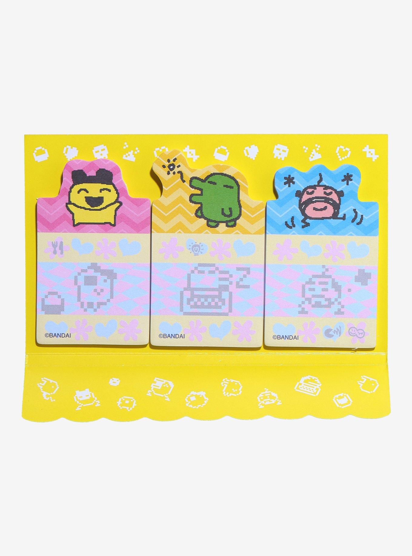Tamagotchi Yellow Trio Sticky Note Set, , hi-res