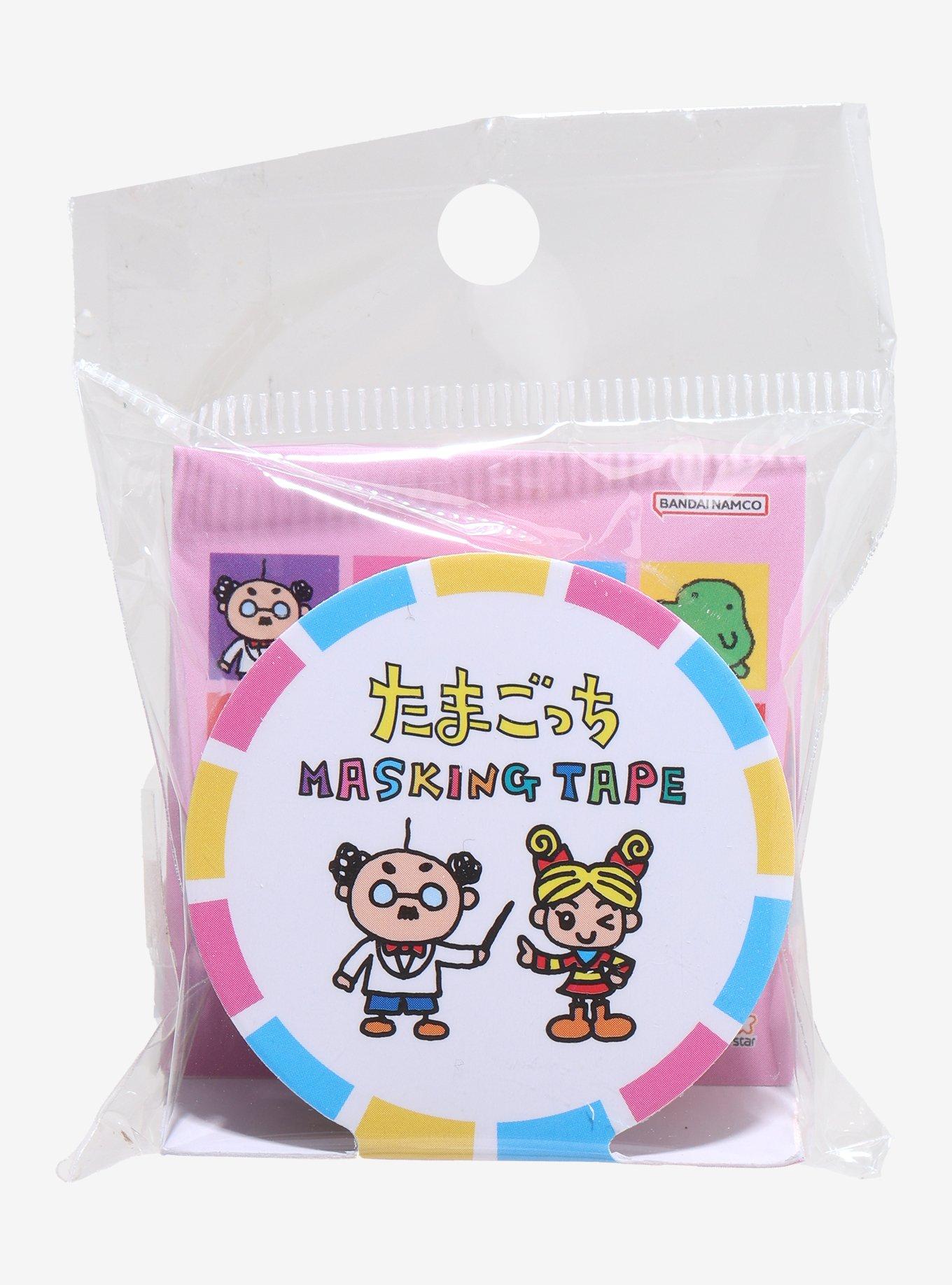 Tamagotchi Characters Square Masking Tape, , hi-res