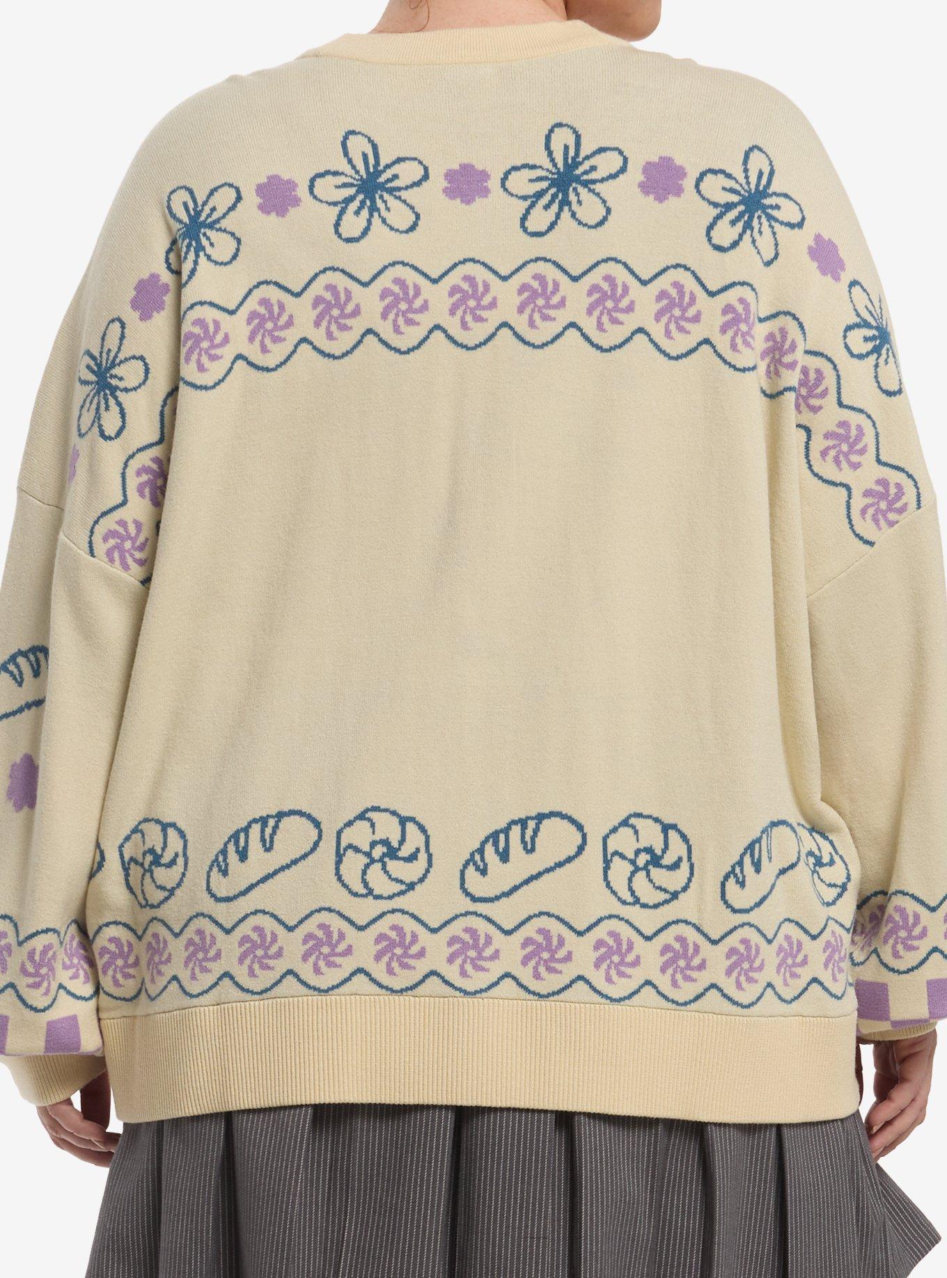 Her Universe Studio Ghibli&reg; Kiki's Delivery Service Cats Girls Cardigan Plus Size, MULTI, alternate