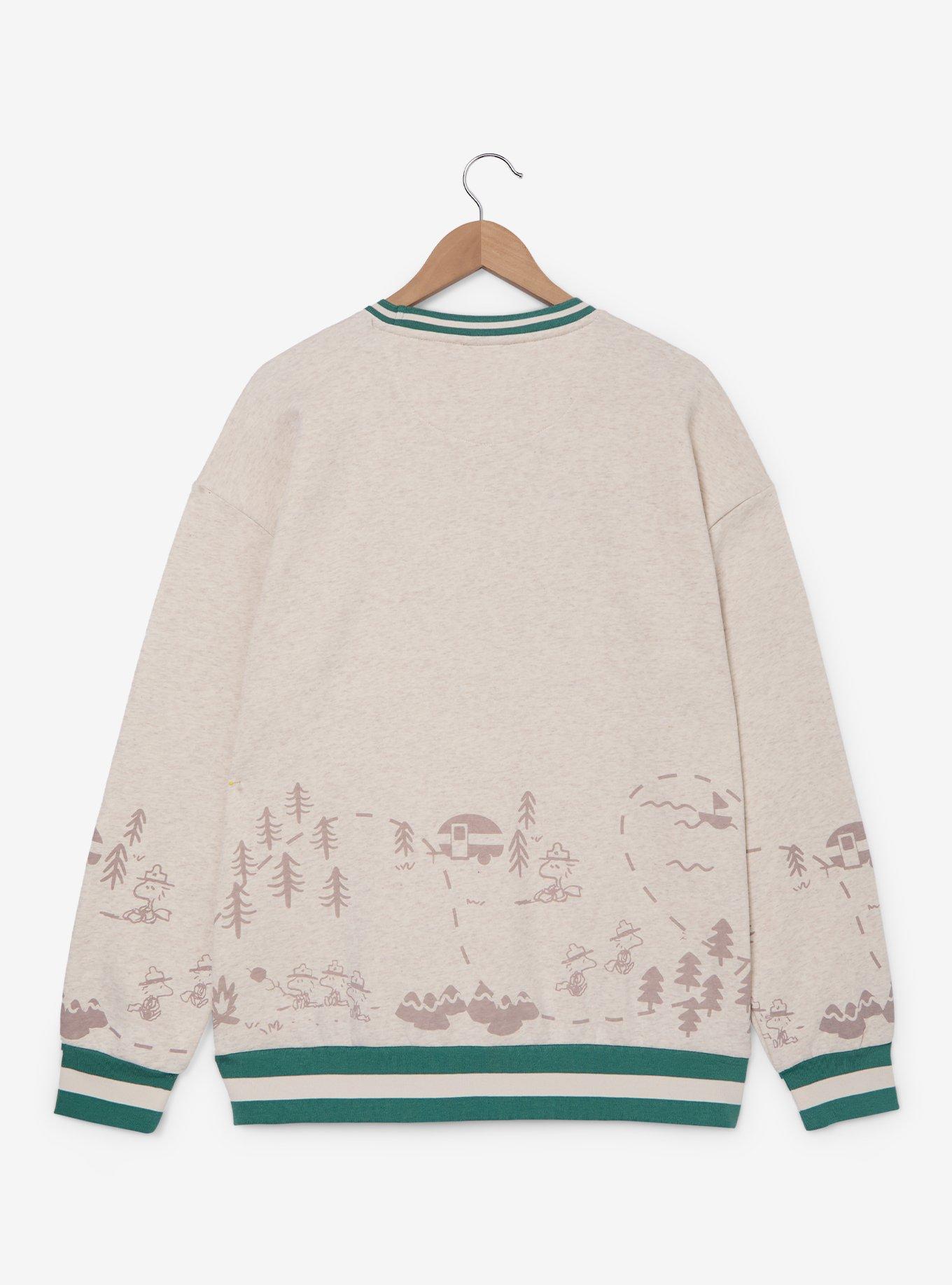 Peanuts Snoopy Beagle Scouts Embroidered Crewneck - BoxLunch Exclusive, , hi-res