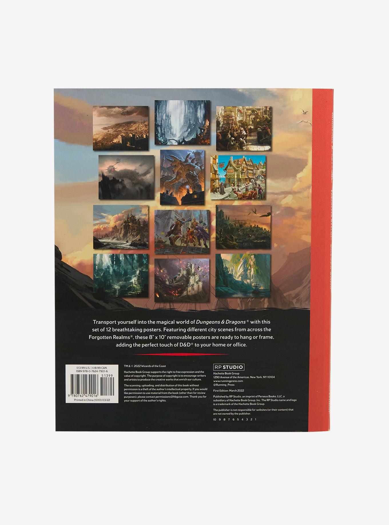 Dungeons & Dragons Forgotten Realms Poster Book