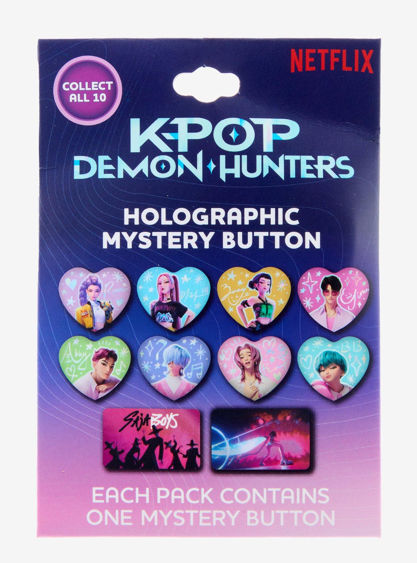 KPop Demon Hunters Blind Bag Button Pin, , hi-res