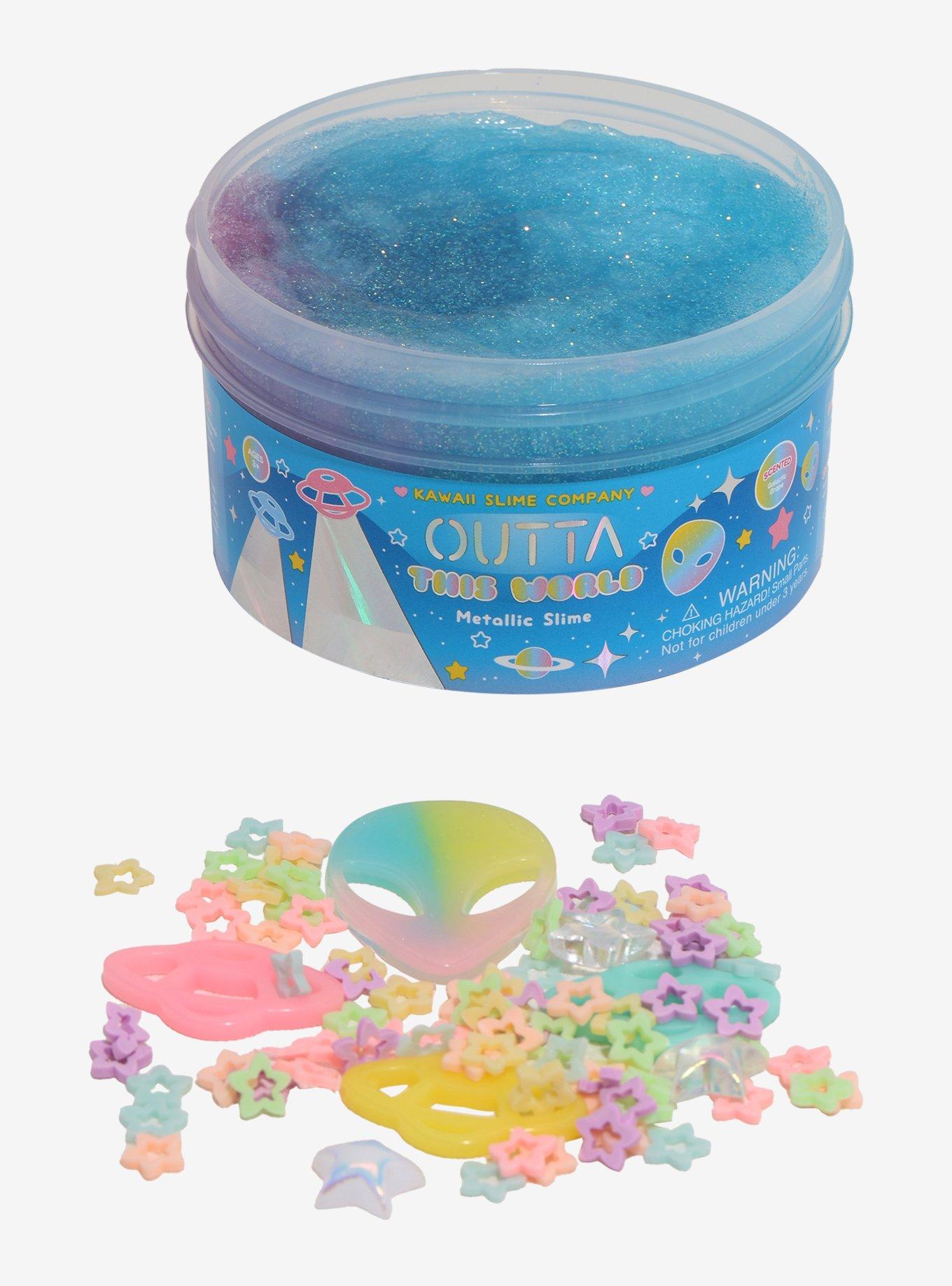 Kawaii Slime Company Outta This World Metallic Glactic Grape Scented Slime