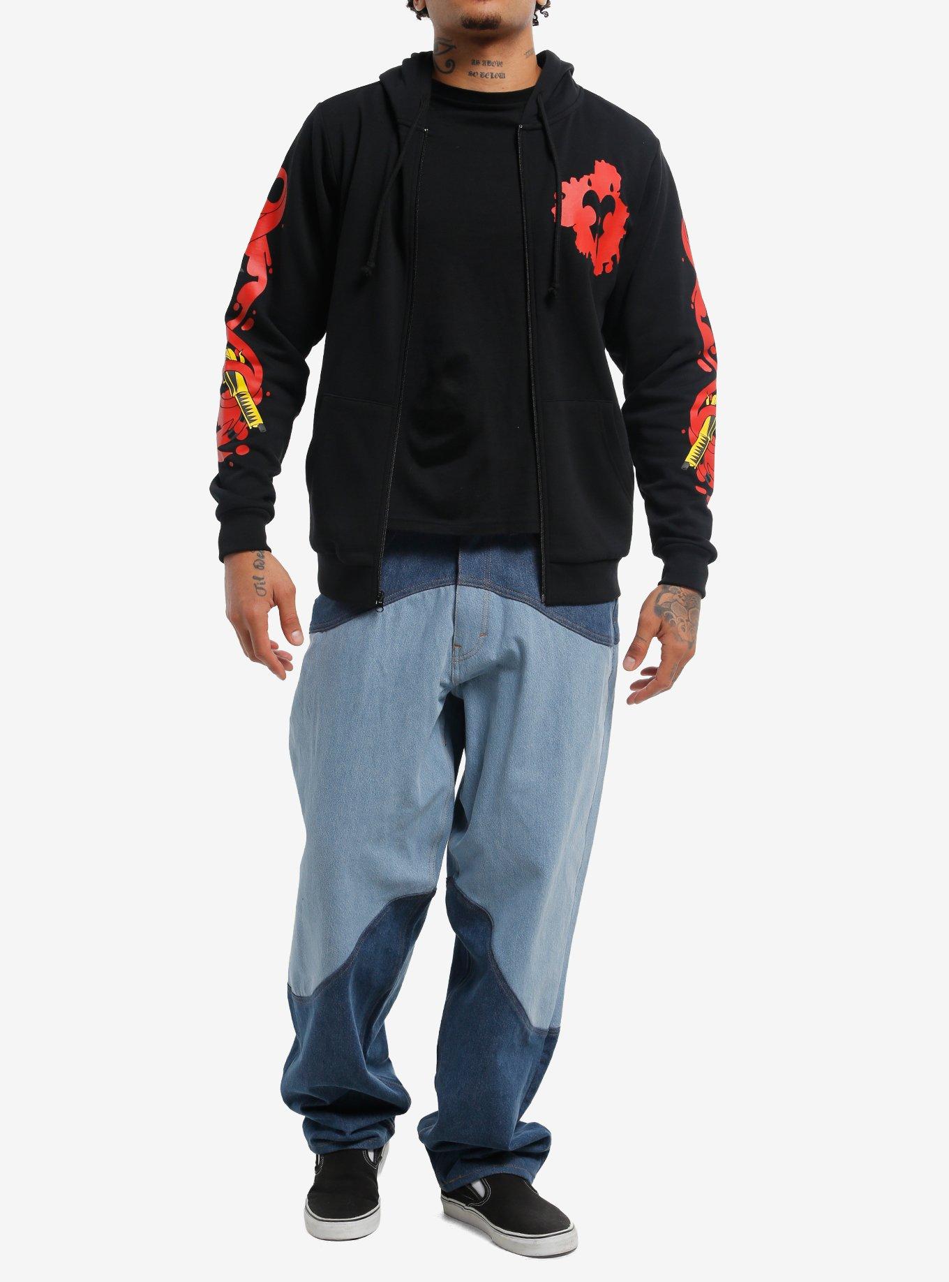 Helluva Boss Blitz Icons Hoodie, BLACK, alternate