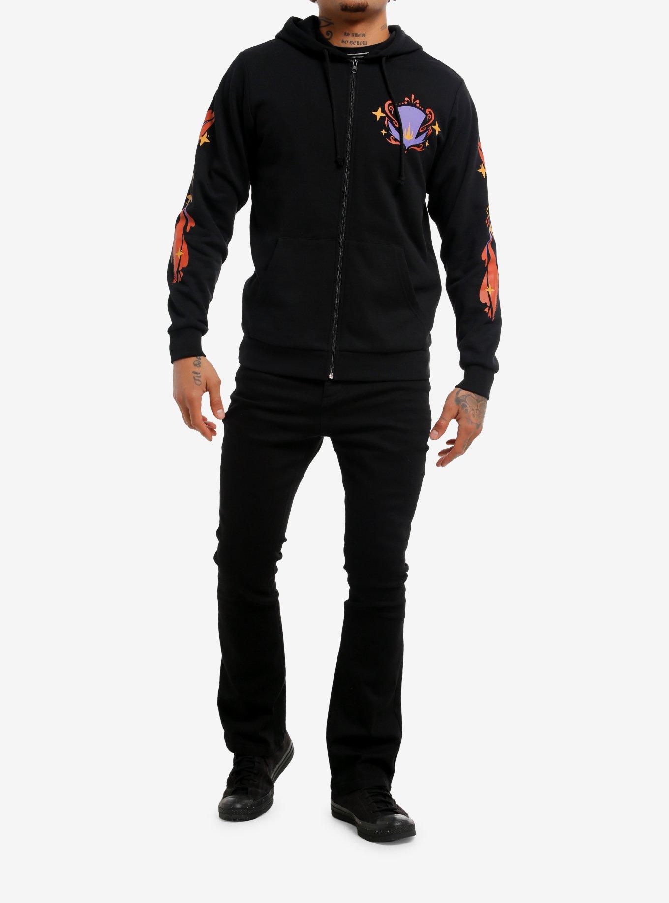 Helluva Boss Stolas Icon Hoodie, BLACK, alternate