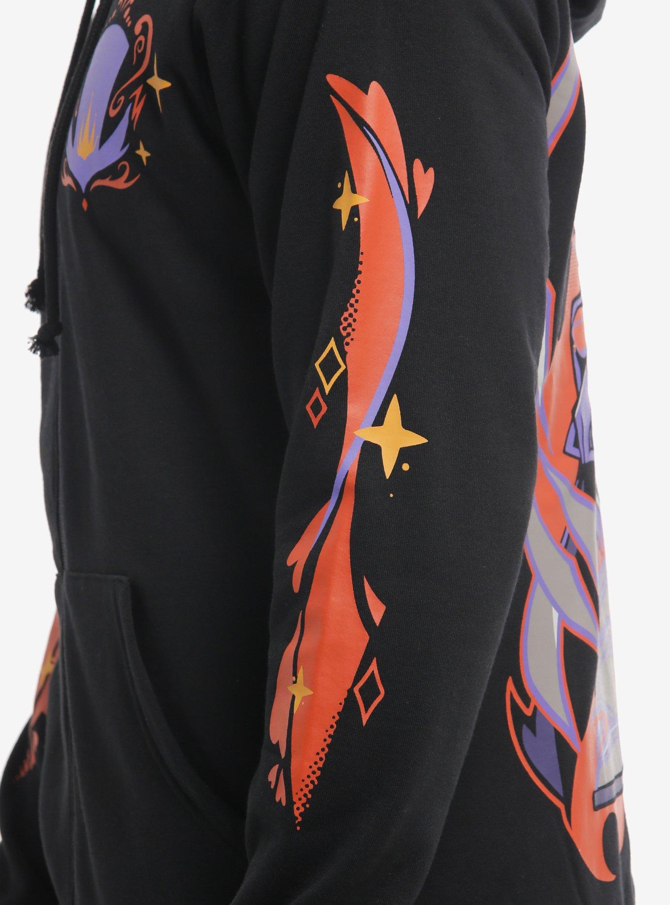 Helluva Boss Stolas Icon Hoodie, BLACK, alternate