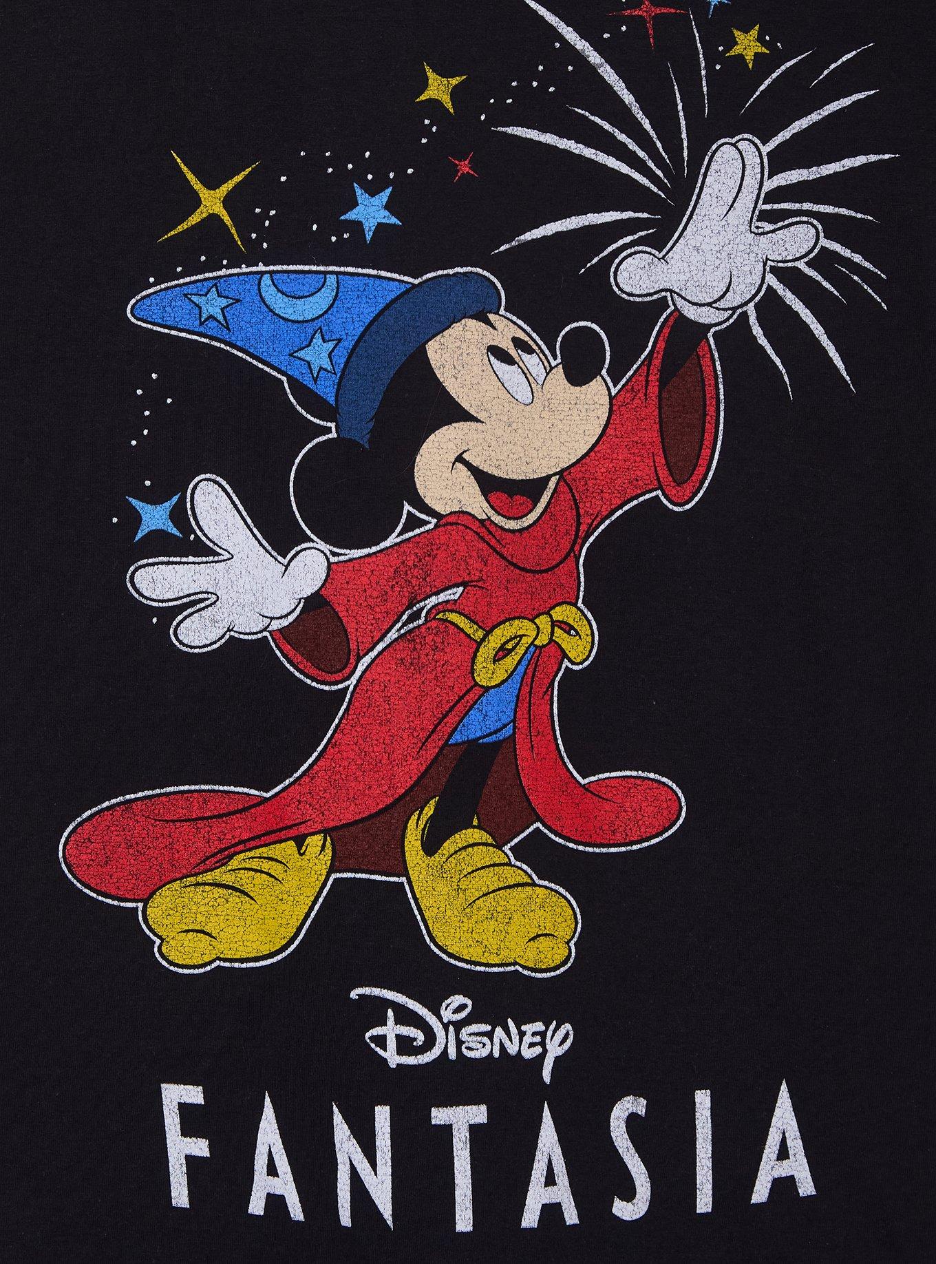 Disney Fantasia Sorcerer Mickey T-Shirt - BoxLunch Exclusive, , hi-res