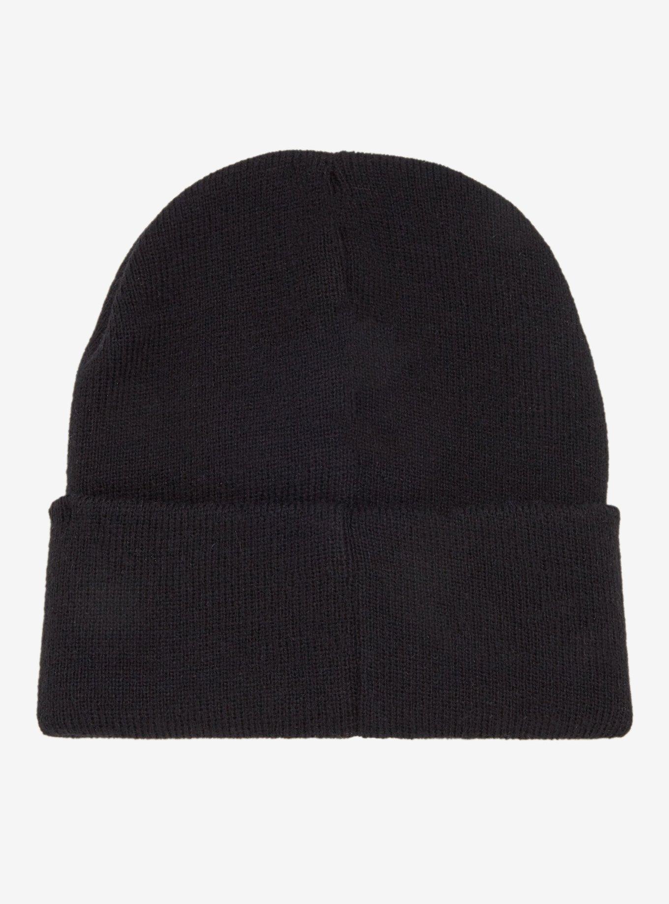 KPop Demon Hunters Saja Boys Embroidered Logo Beanie - BoxLunch Exclusive