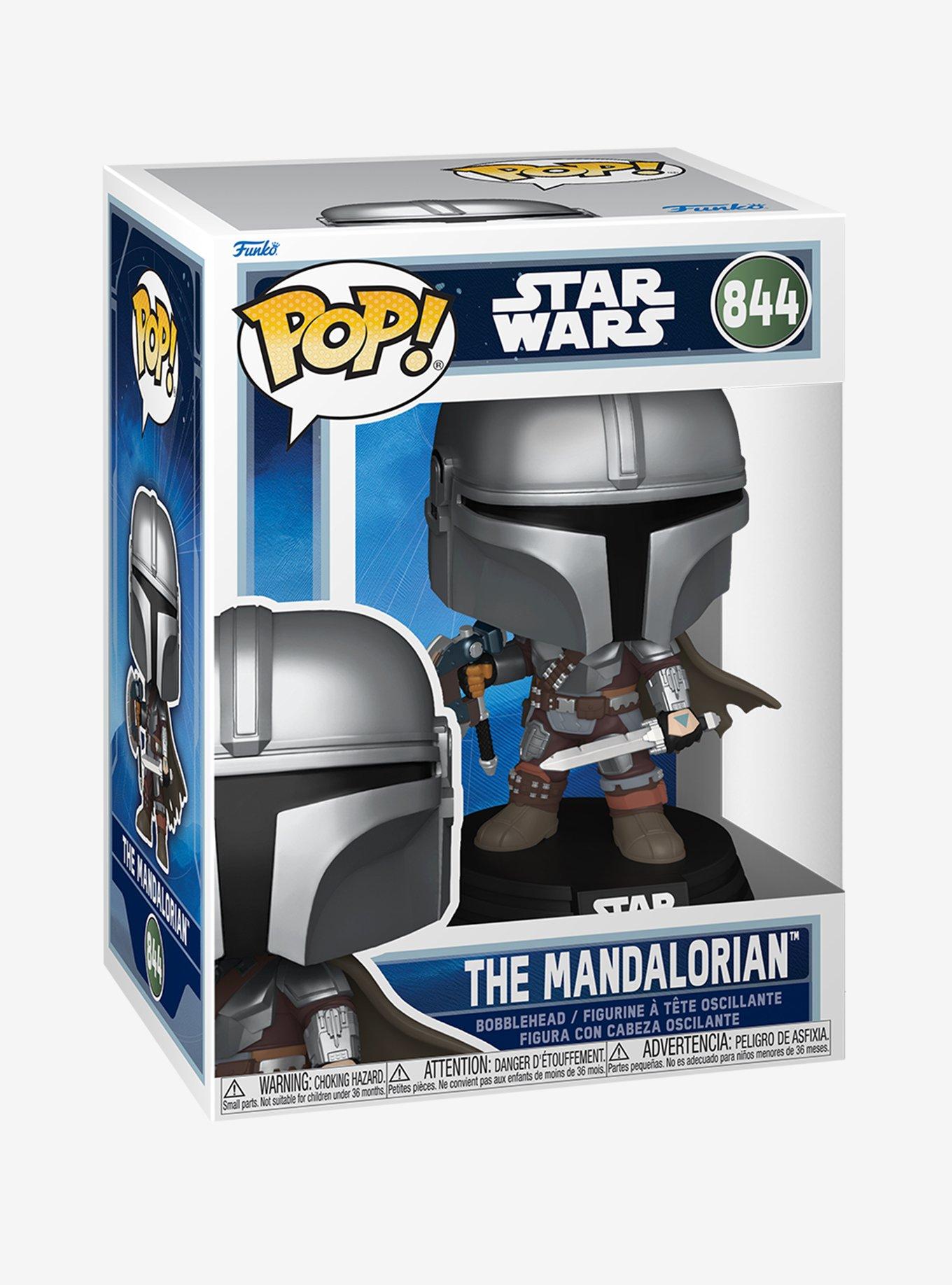 Funko Pop! Star Wars The Mandalorian and Grogu The Mandalorian Vinyl Bobblehead, , hi-res