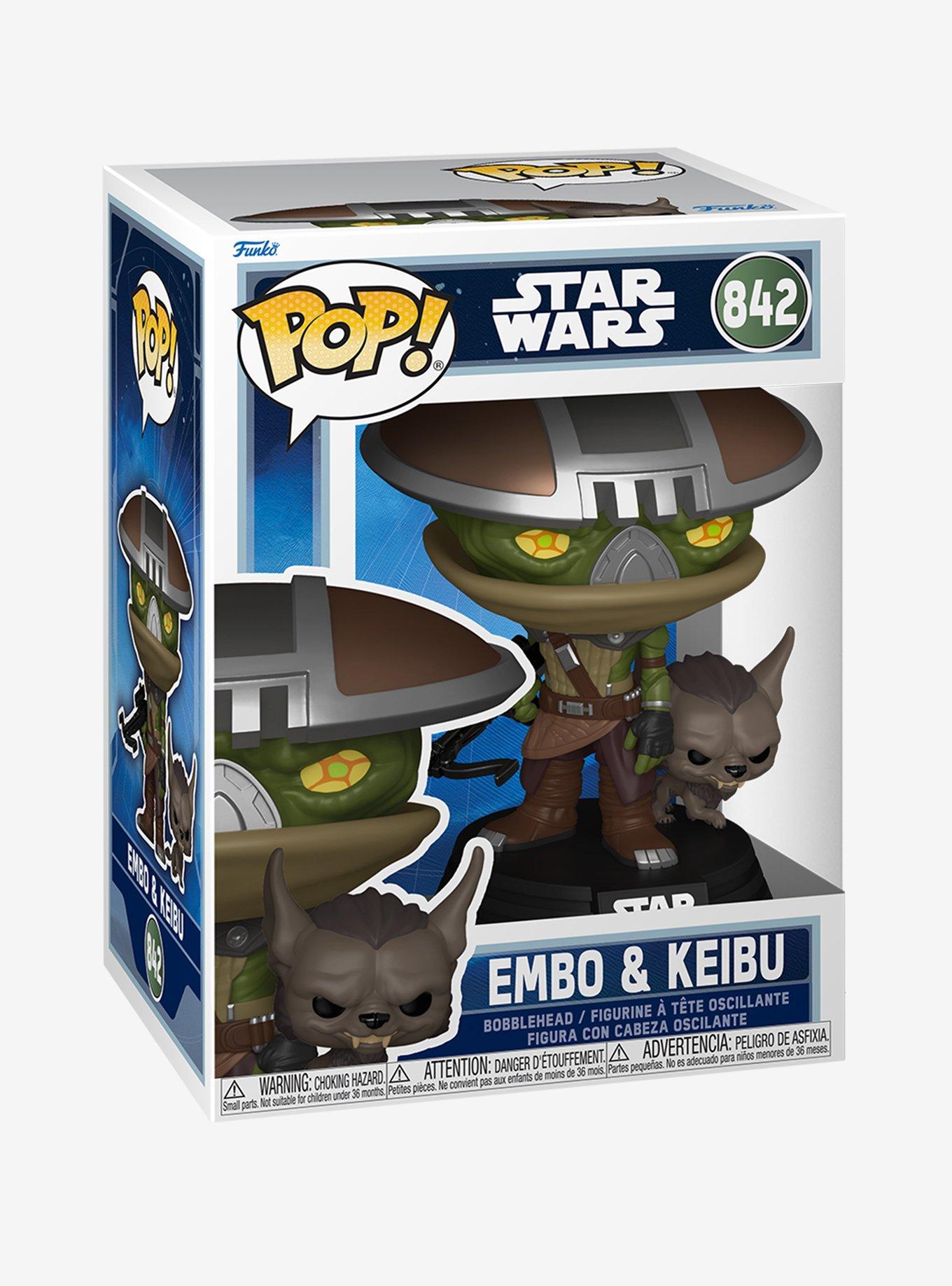 Funko Pop! Star Wars The Mandalorian and Grogu Embo & Keibu Vinyl Bobblehead, , hi-res