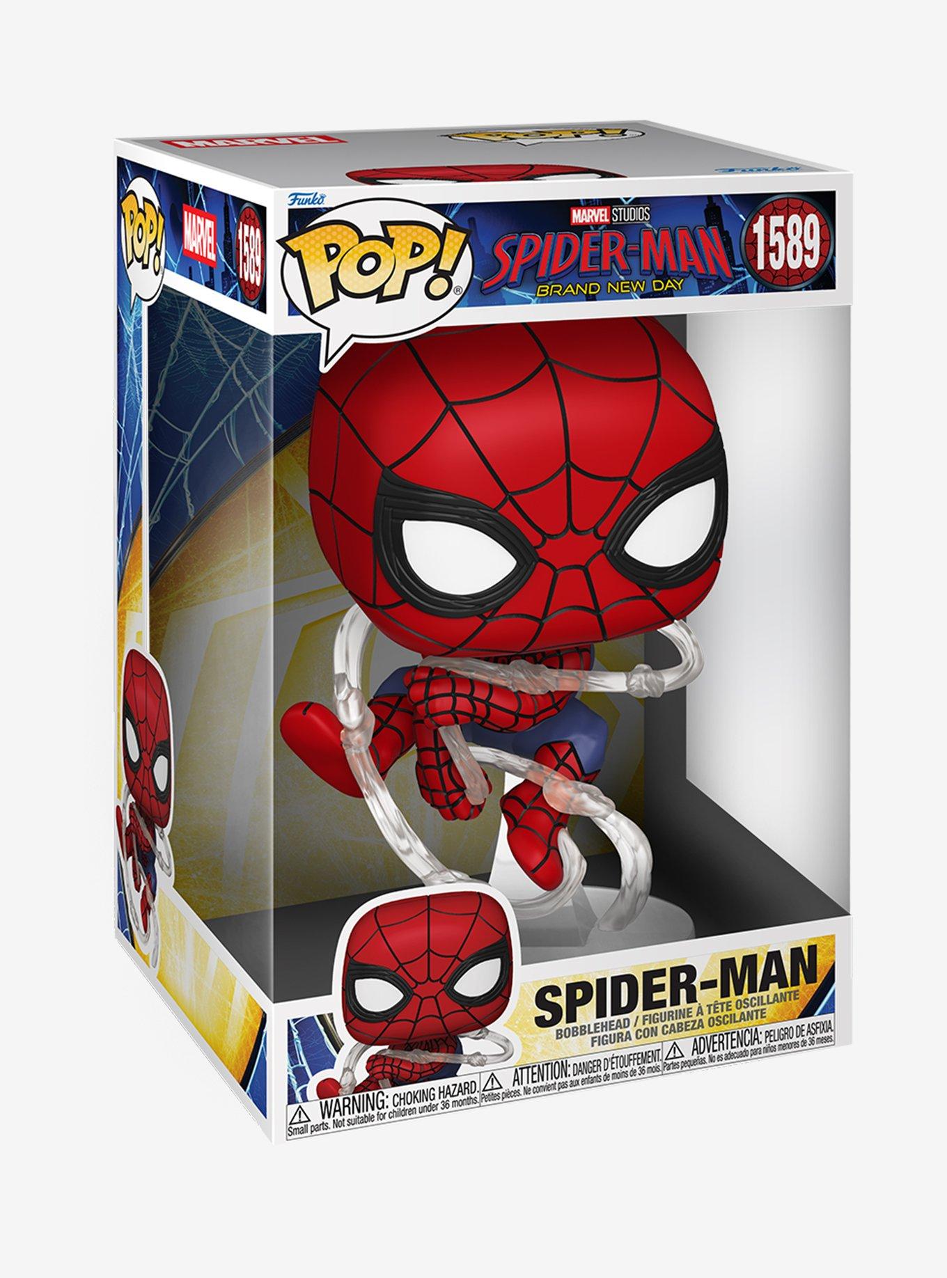 Funko Pop! Marvel Spider-Man: Brand New Day Spider-Man Jumbo Vinyl Bobblehead, , hi-res