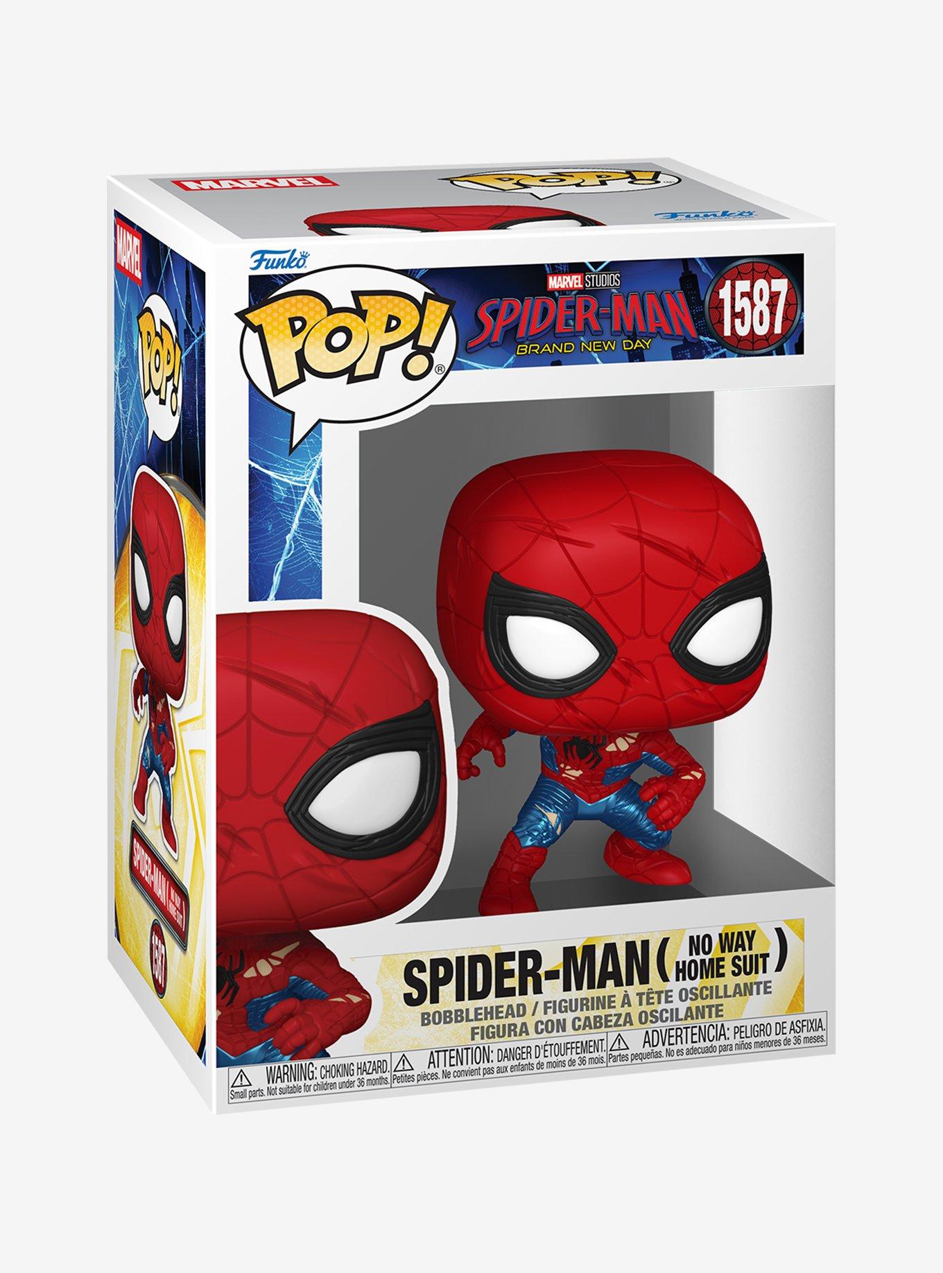 Funko Pop! Marvel Spider-Man: Brand New Day Spider-Man (No Way Home Suit) Vinyl Bobblehead, , hi-res