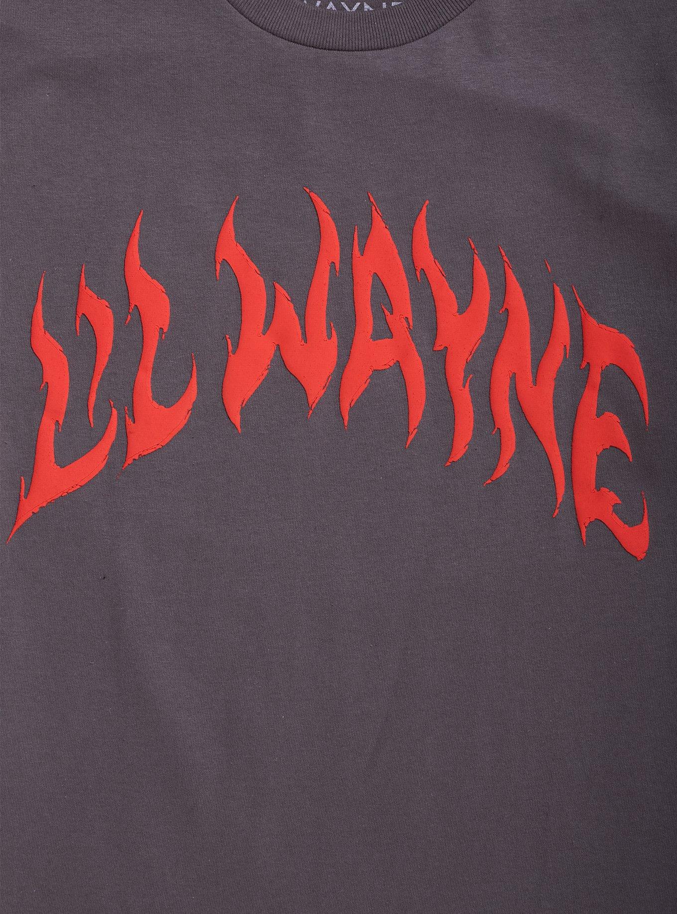 Lil Wayne Portrait T-Shirt, CHARCOAL, alternate