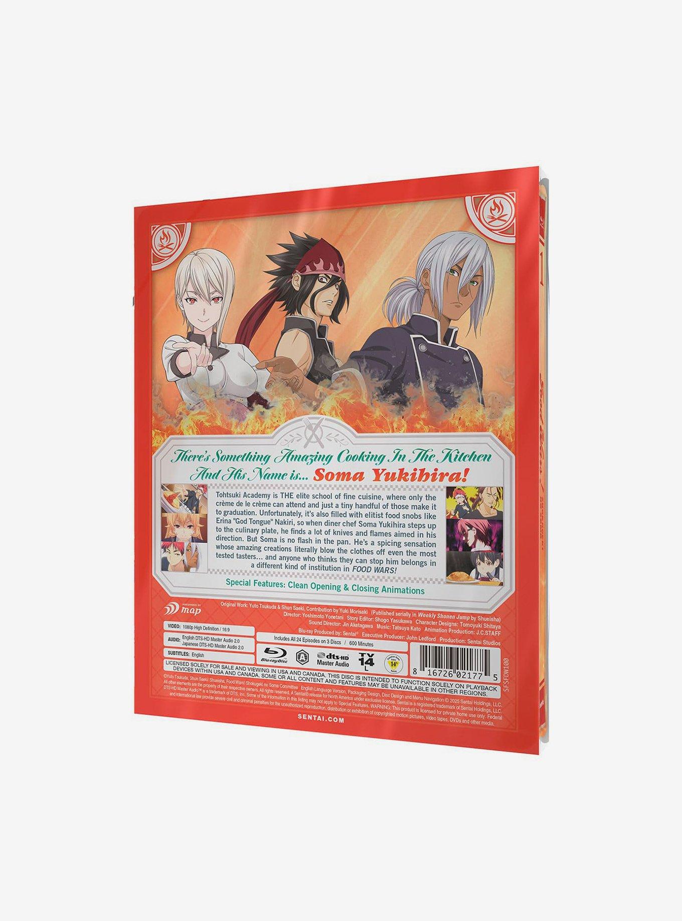 Food Wars: Season 1 Blu-Ray