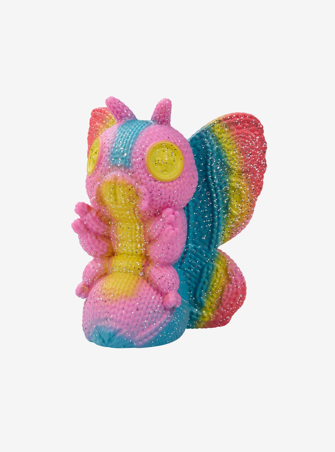 Godzilla Toho Mothra (Sofubi Spray Glitter) Handmade By Robots Vinyl Figure, , hi-res