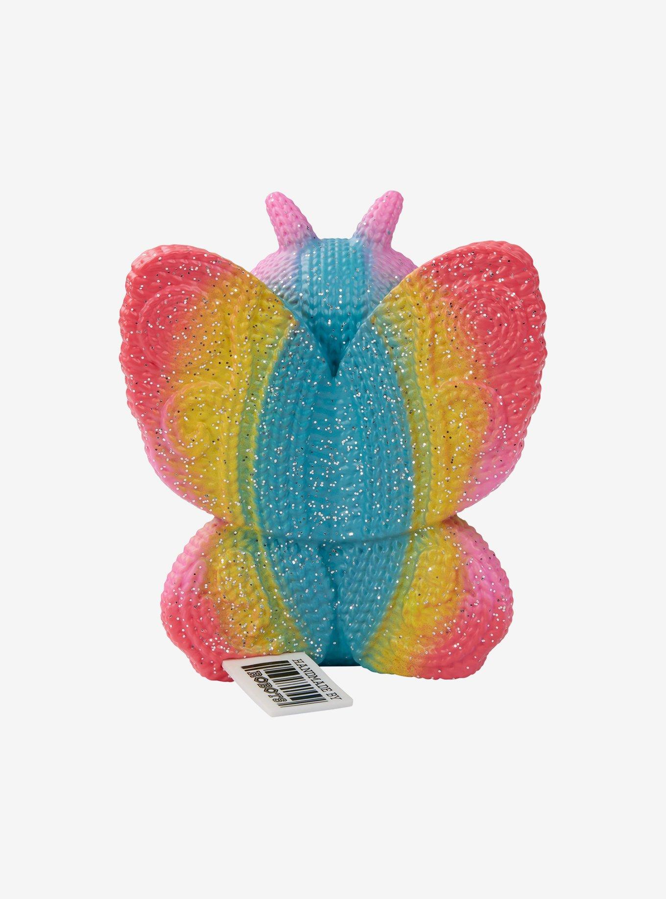 Godzilla Toho Mothra (Sofubi Spray Glitter) Handmade By Robots Vinyl Figure, , alternate