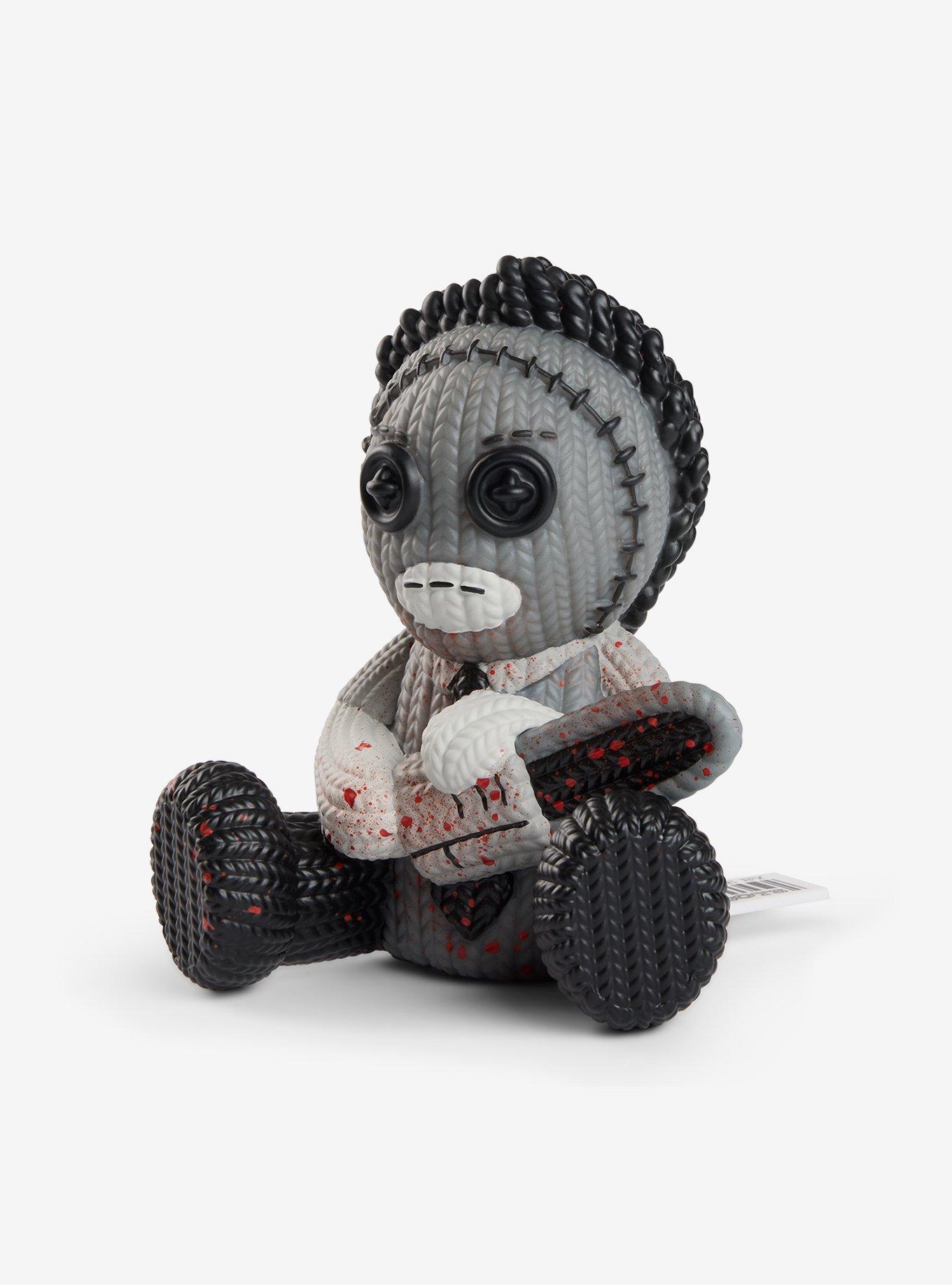 Texas Chainsaw Massacre Leatherface (Bloody B&W) Handmade By Robots Vinyl Figure, , alternate