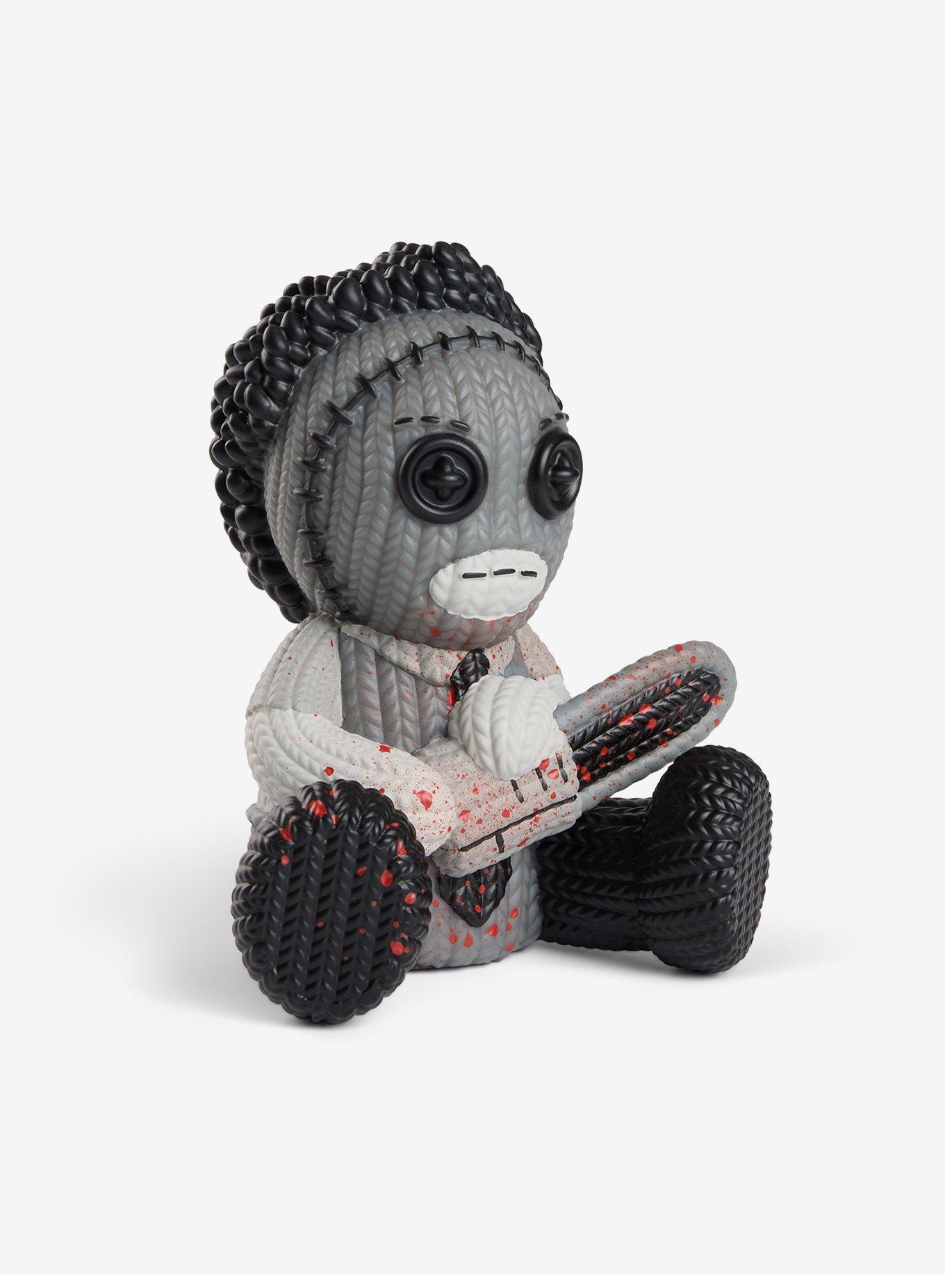 Texas Chainsaw Massacre Leatherface (Bloody B&W) Handmade By Robots Vinyl Figure, , alternate