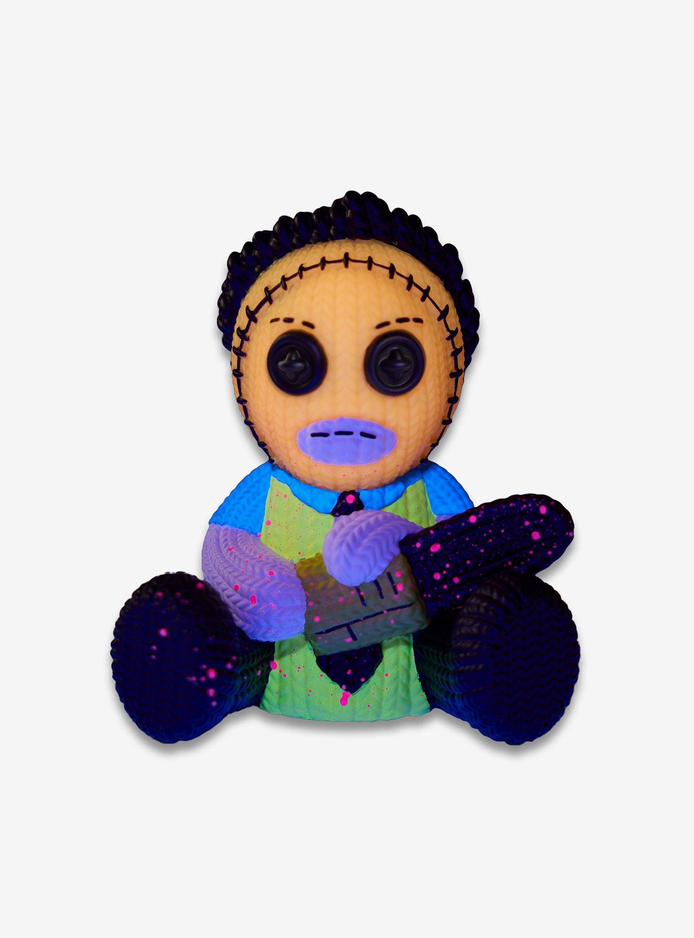 Texas Chainsaw Massacre Leatherface (Blacklight) Handmade By Robots Vinyl Figure, , hi-res