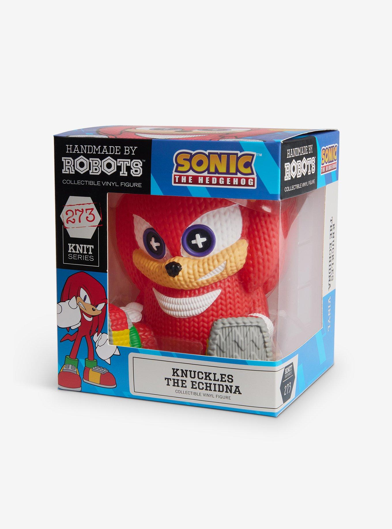 Sonic The Hedgehog Knuckles Handmade By Robots Vinyl Figure, , alternate